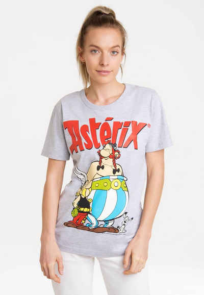 LOGOSHIRT T-Shirt Asterix der Gallier - Asterix & Obelix mit lizenziertem Print