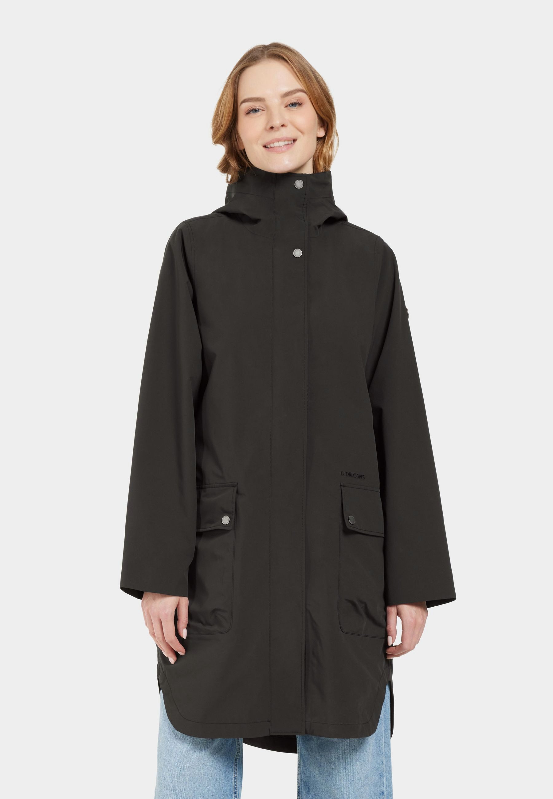 Didriksons Parka mit Kapuze mit Taschen günstig online kaufen