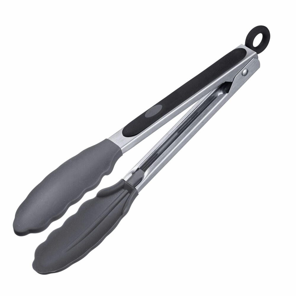WESTMARK Servierzange mit Silikonlaffen und gummierten Griffen, Länge: 21 cm, Mini