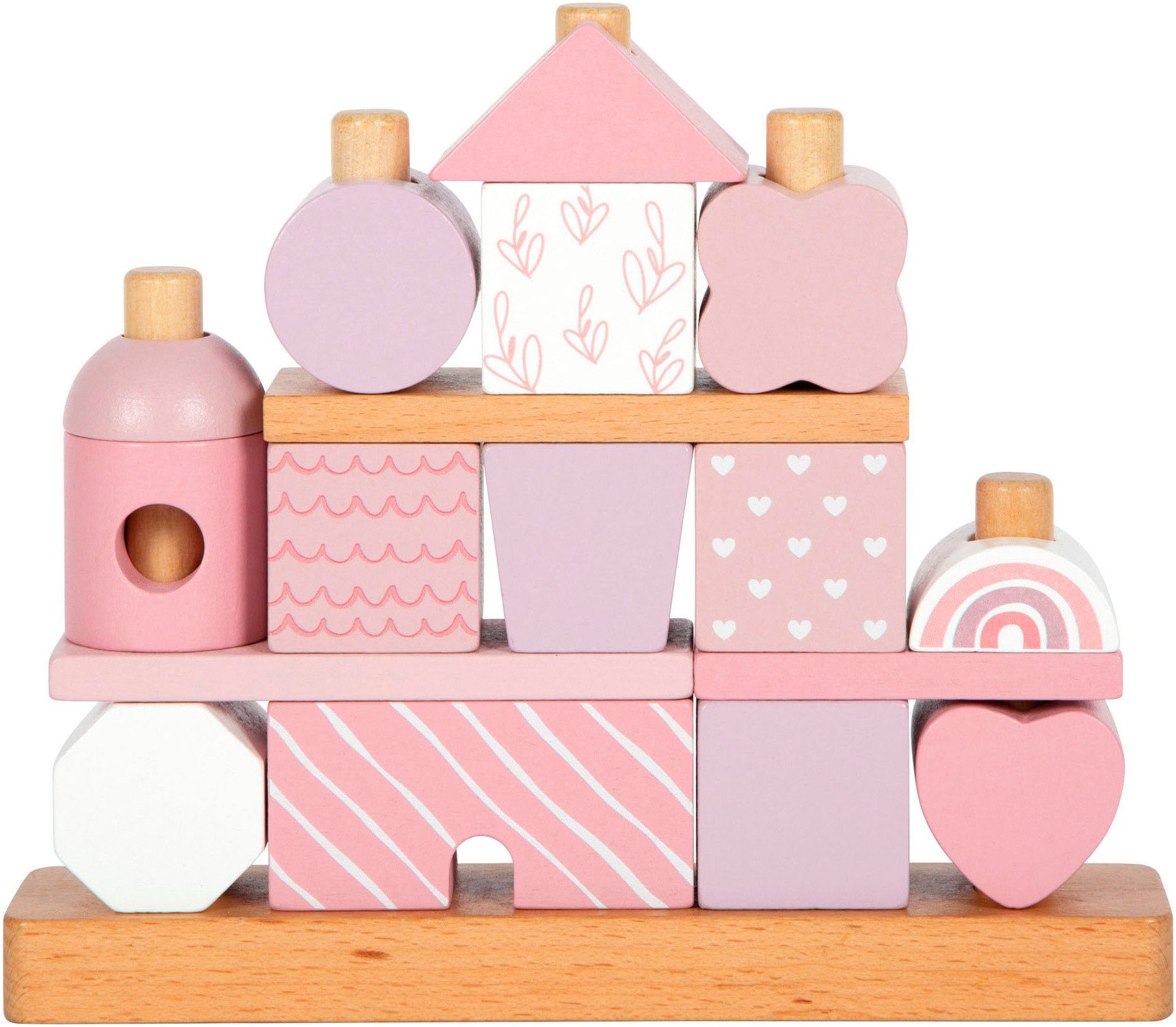 Small Foot Stapelspielzeug Stapelhaus