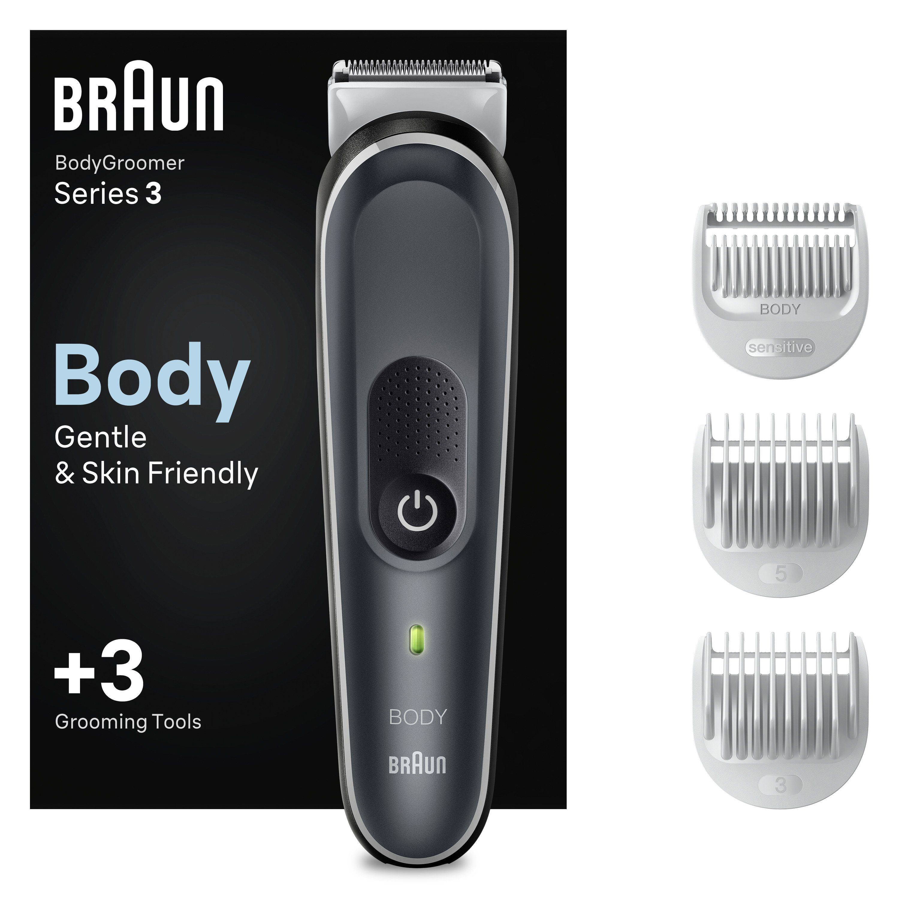 Grey BG3350 Braun Gentle - Haarschneider