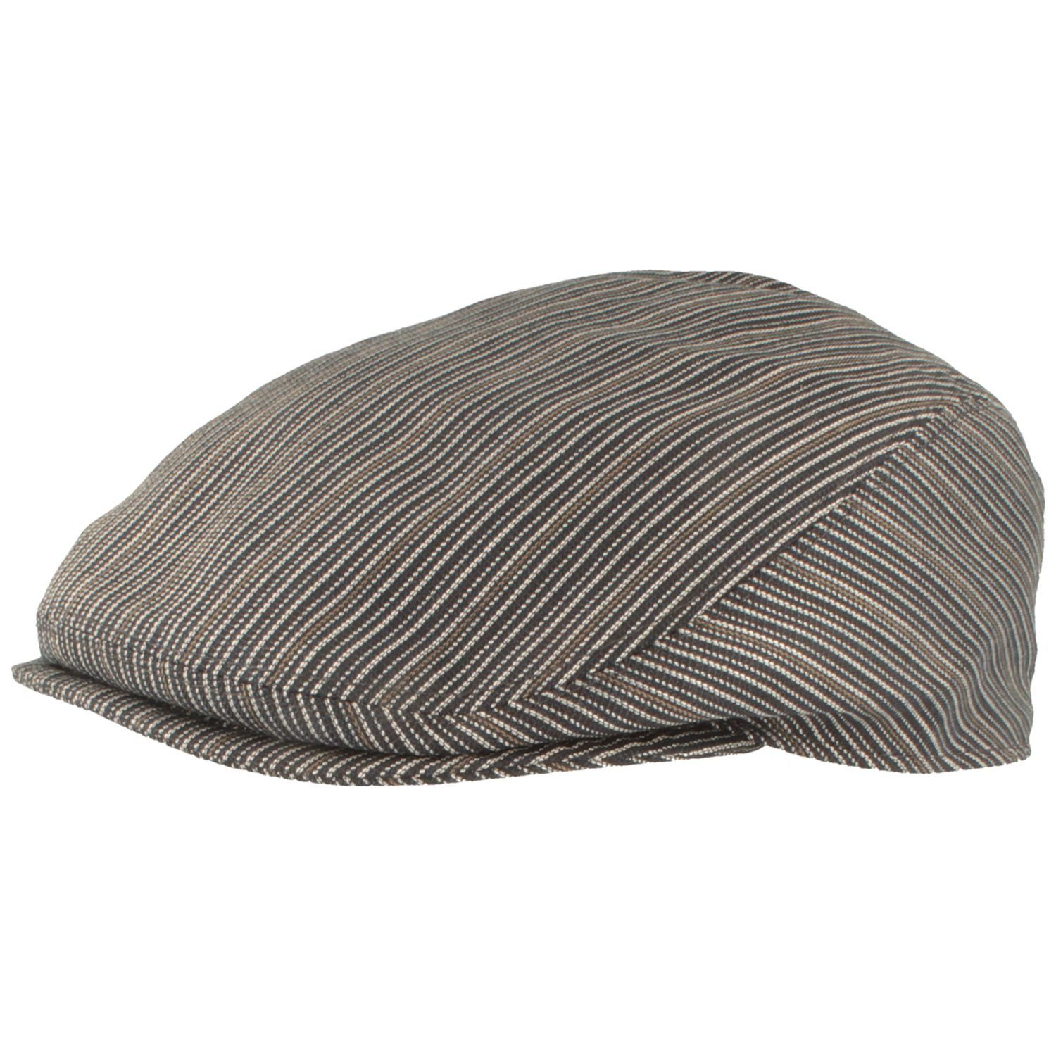 Bullani Schiebermütze Flatcap aus Wolle-Seide-Mix