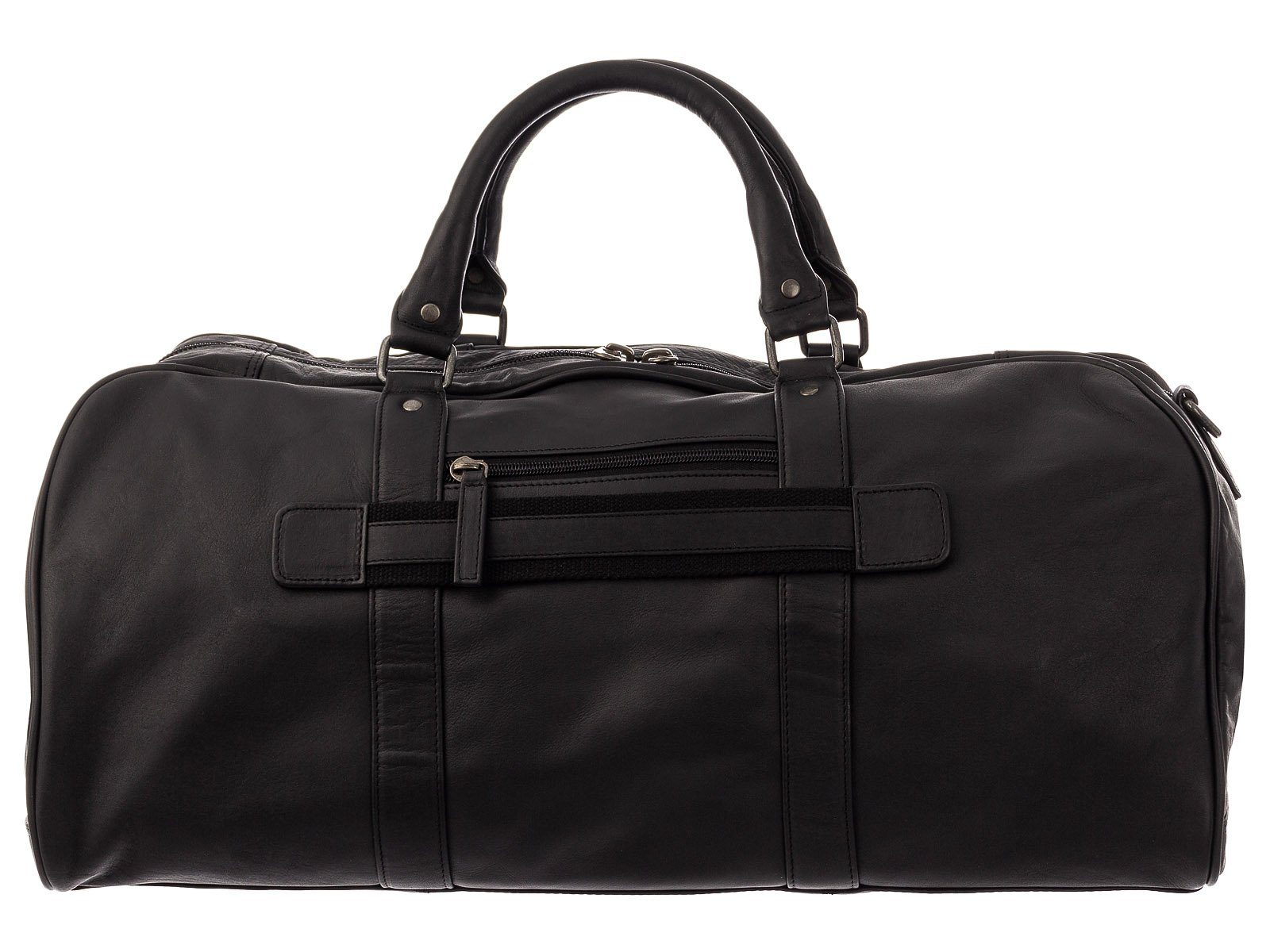 black LRT4-O Oil Reisetasche Rindleder Pull (1-tlg) Prato Up