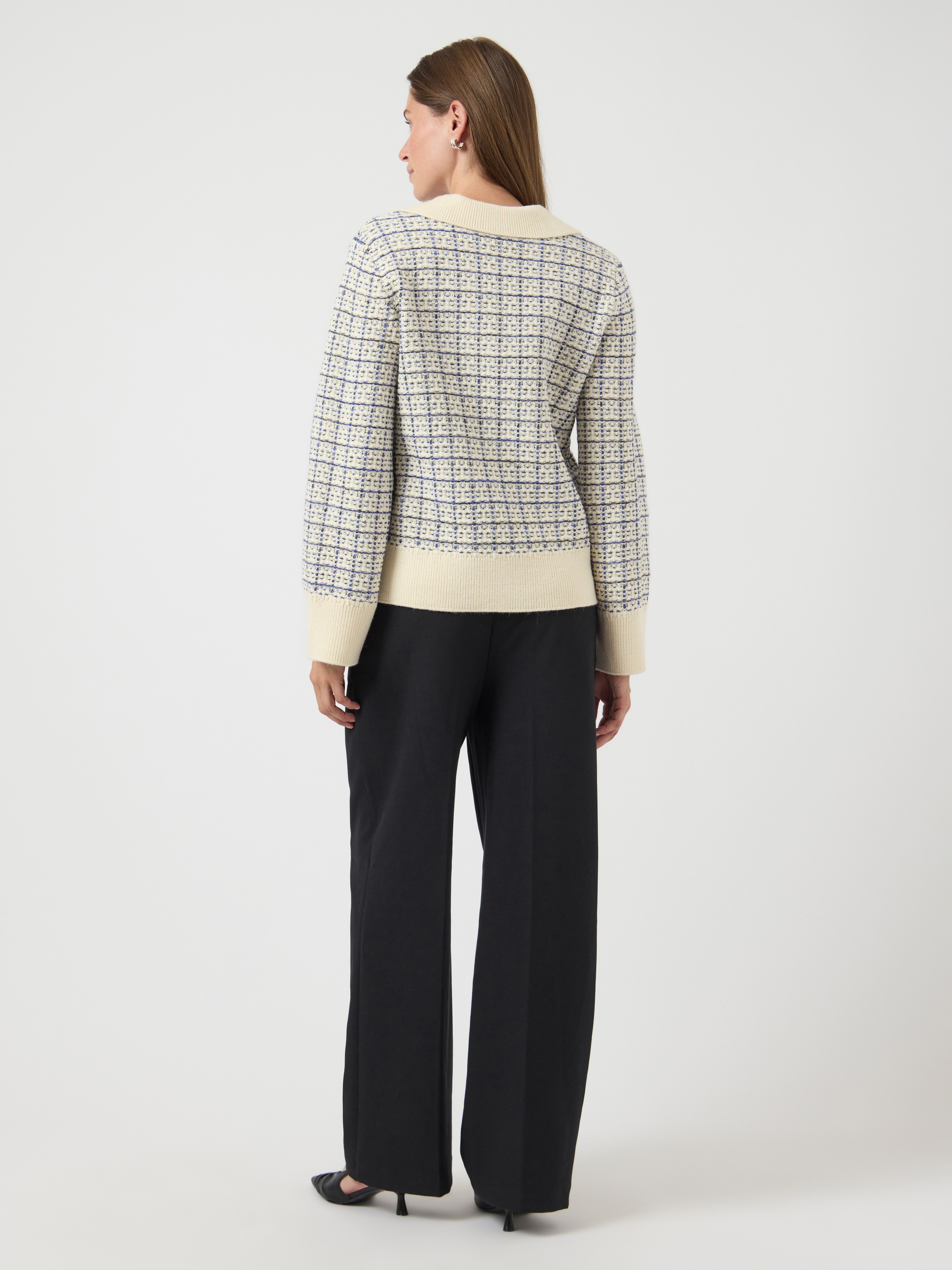 Y.A.S Strickpullover YASLIVIA LS V-NECK KNIT PULLOVER NOOS