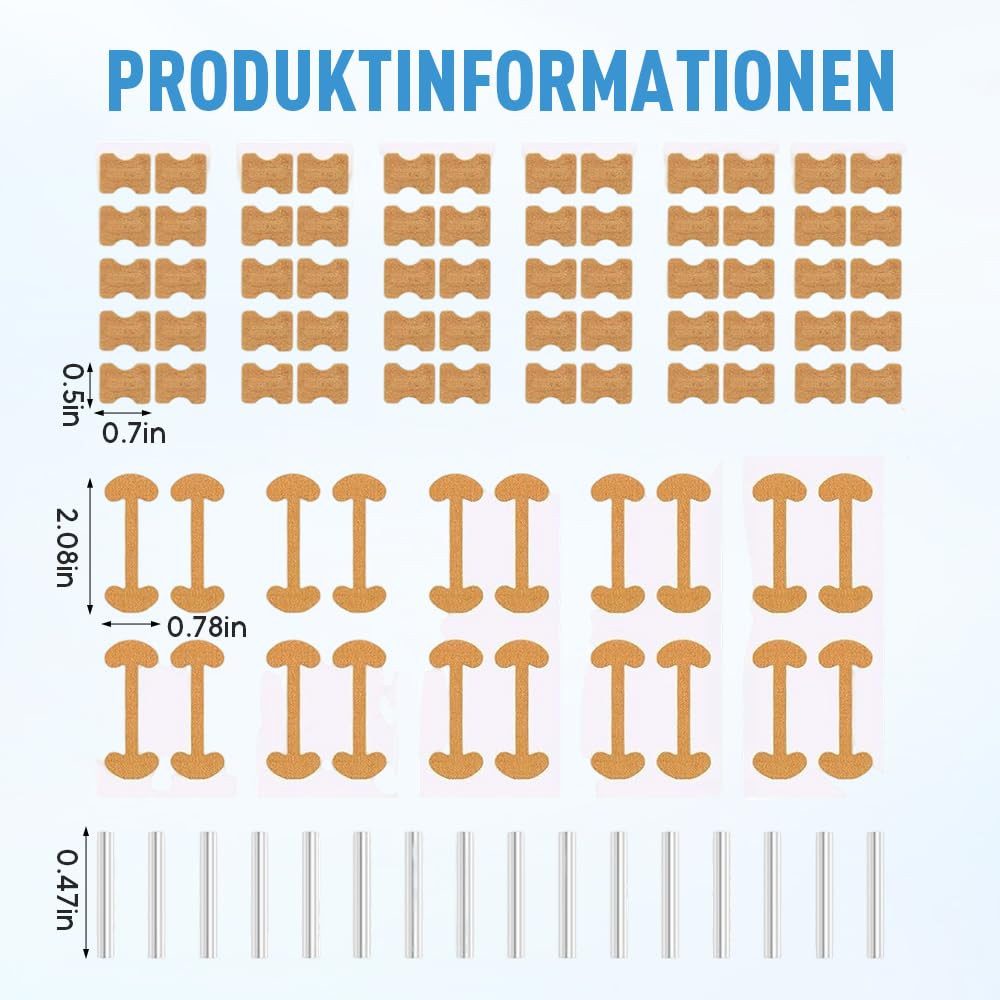 FELIXLEO Nagelzange Eingewachsener Zehennagel Set 16tlg Pediküre Nagelzange, 1-tlg.
