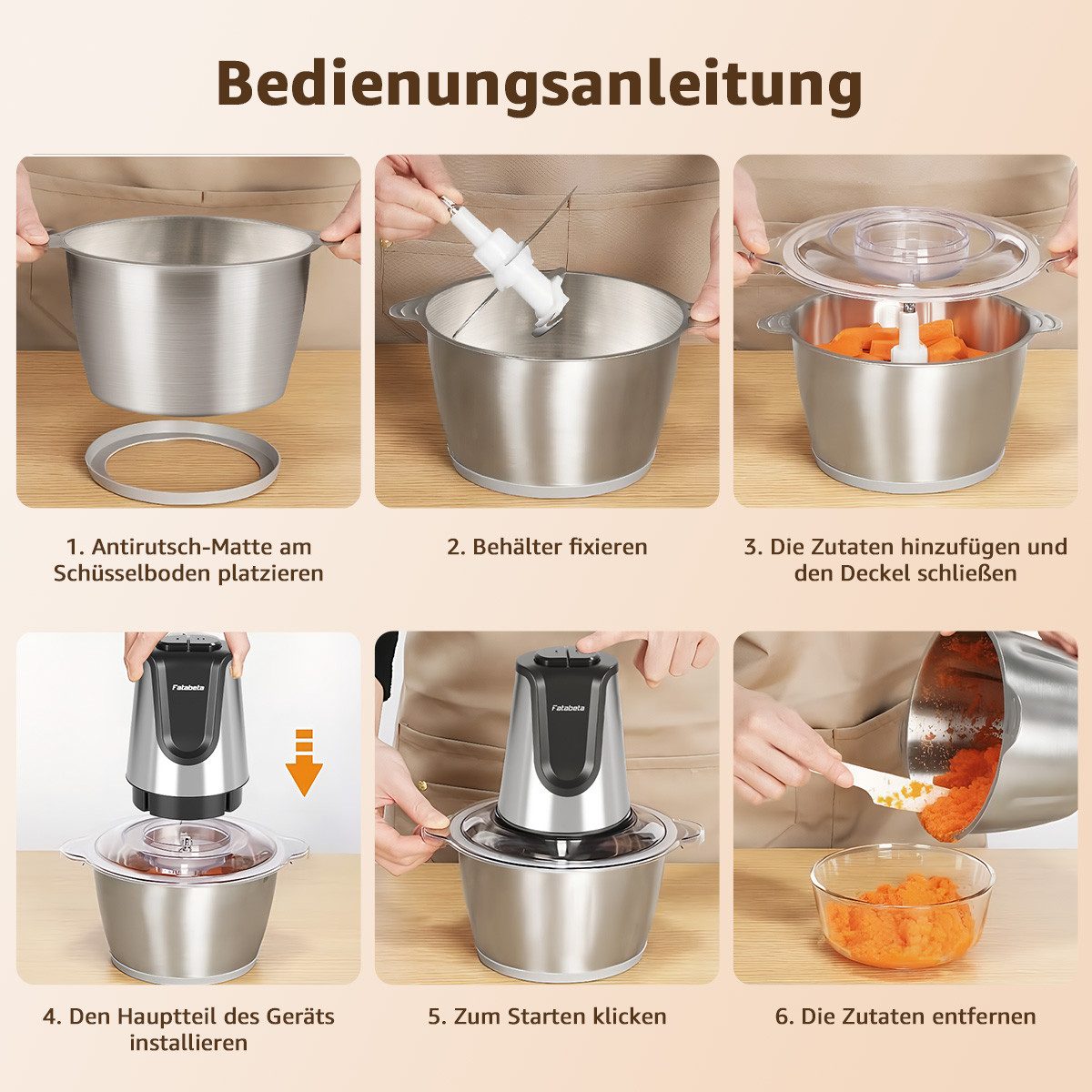 Pro Max Hähnchenzerkleinerer 27,9 Cm – Ergonomisch, Rutschfest, BPA-frei, Für Fleisch & Gemüse