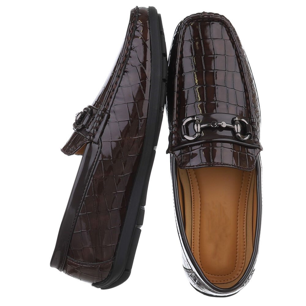 Coolwalk Eleganter Mokassin mit Kroko-Prägung für Herren Slipper (90112455) günstig online kaufen