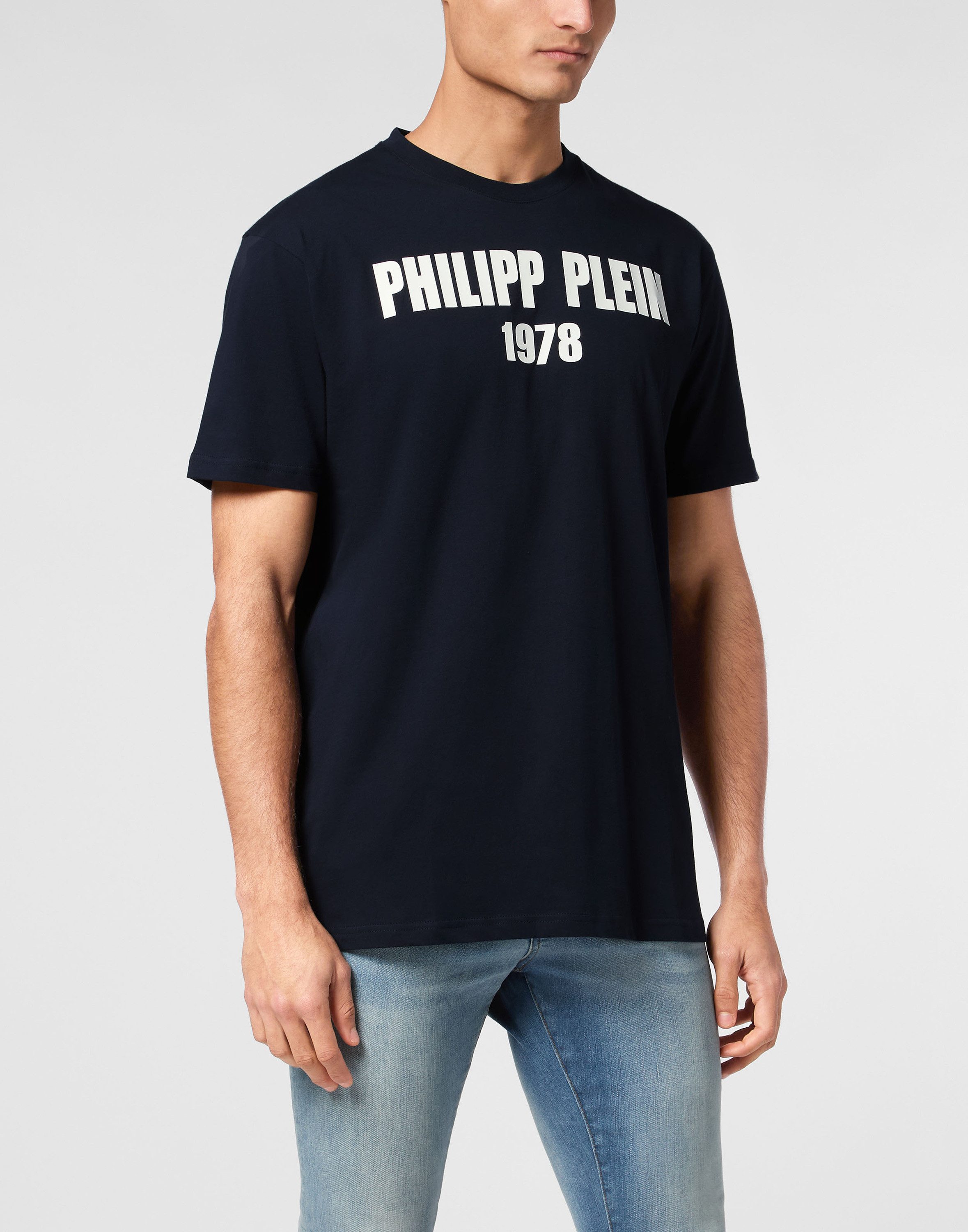 PHILIPP PLEIN T-Shirt Kurzarm-Rundhals-T-Shirt