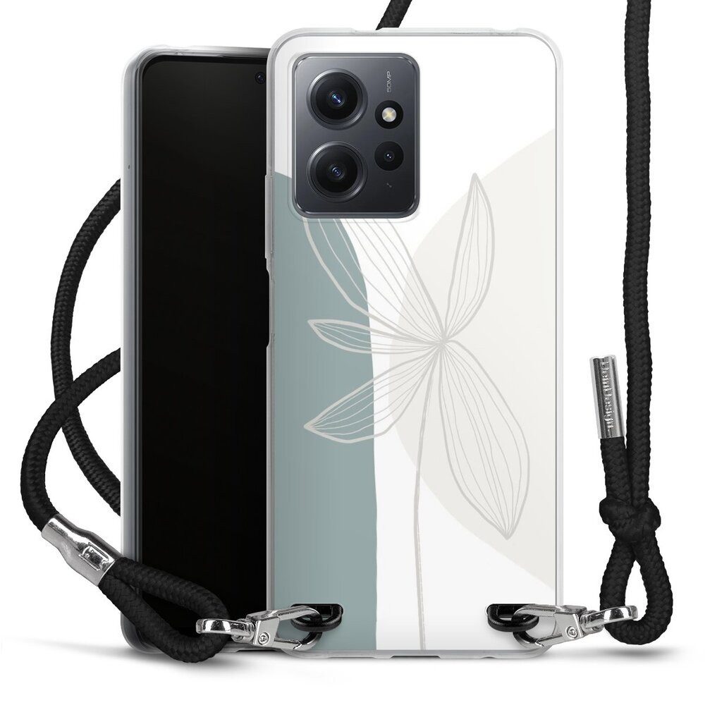 Handyhülle Blume Boho Pastell Flower and Shapes No 3-Anastasia Sawall