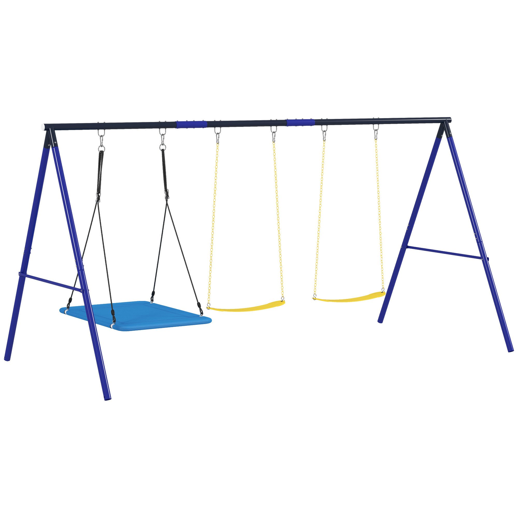 AIYAPLAY Schaukelgestell Schaukelset für Kinder, (robuste Schaukel aus Meta günstig online kaufen