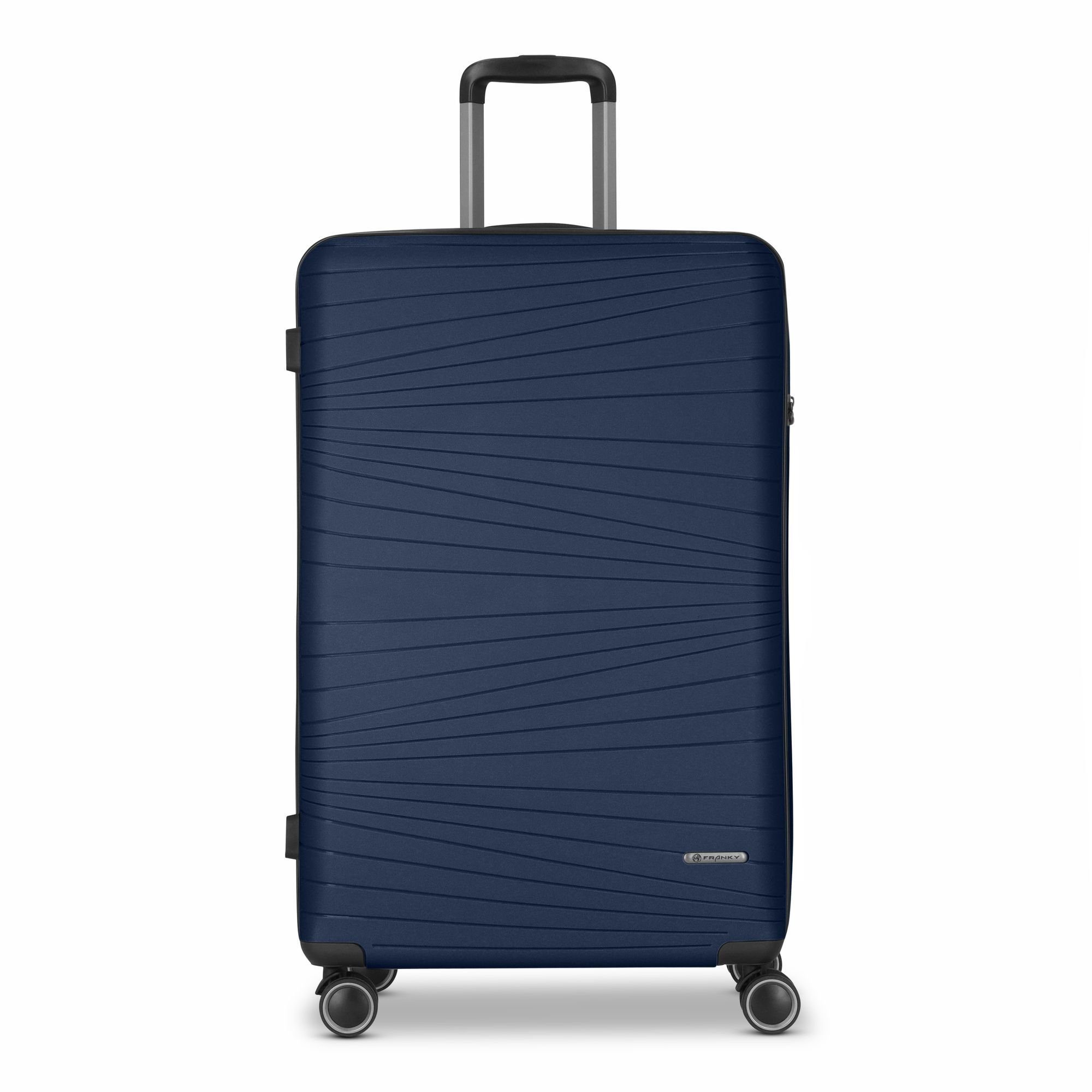 Franky Hartschalen-Trolley Dallas 3.0, 4 Rollen, Polypropylen dark blue