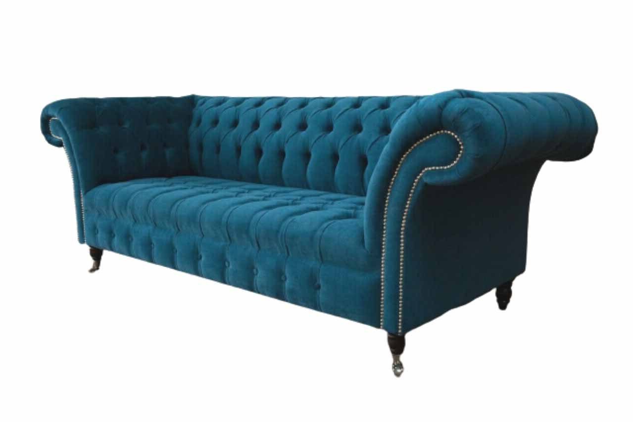 JVmoebel Chesterfield-Sofa, Sofa Chesterfield Couch Design Wohnzimmer Klassisch Sofas