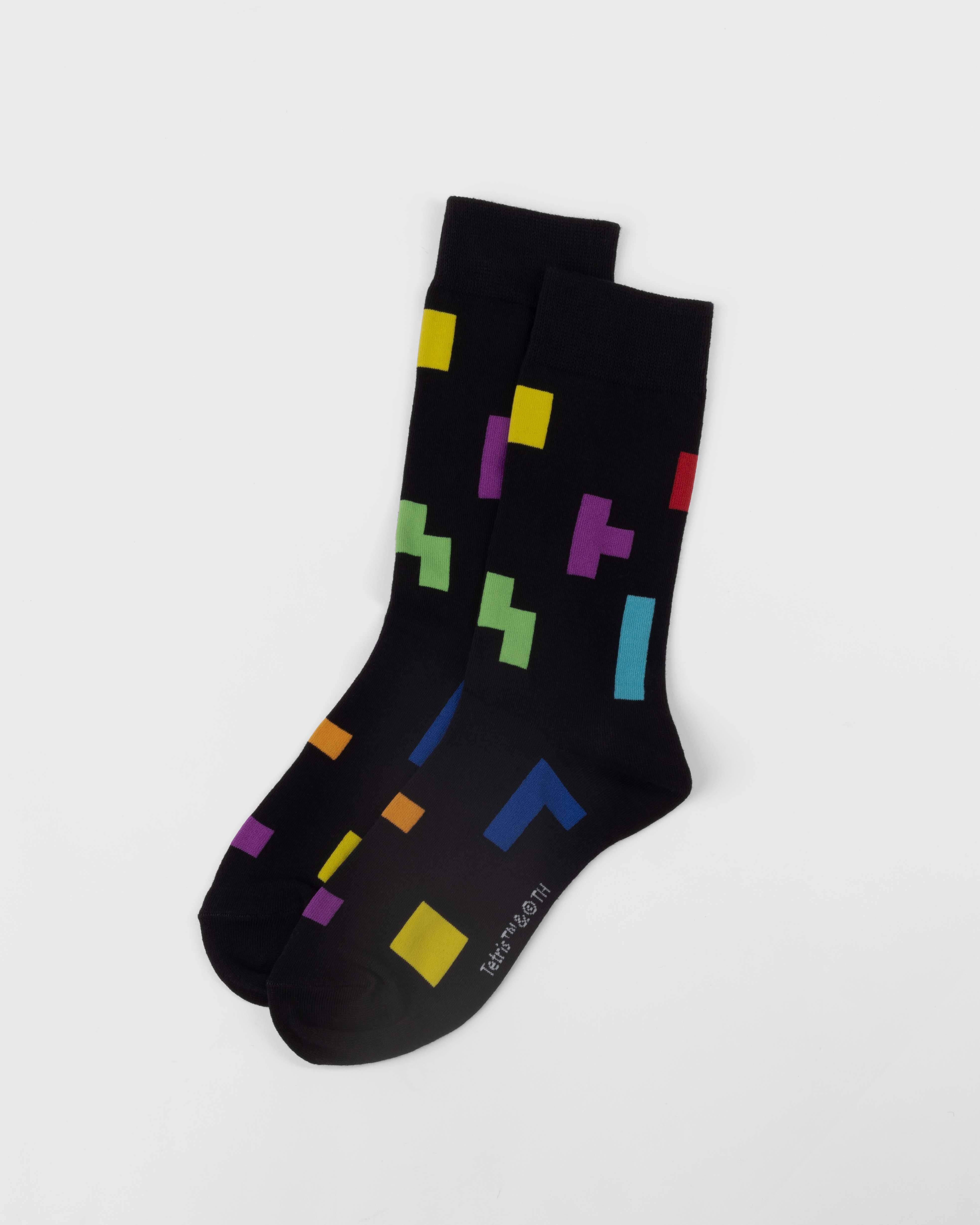 "Tetriminos Pattern" iTEMLAB Paar) Socken (1 Tetris