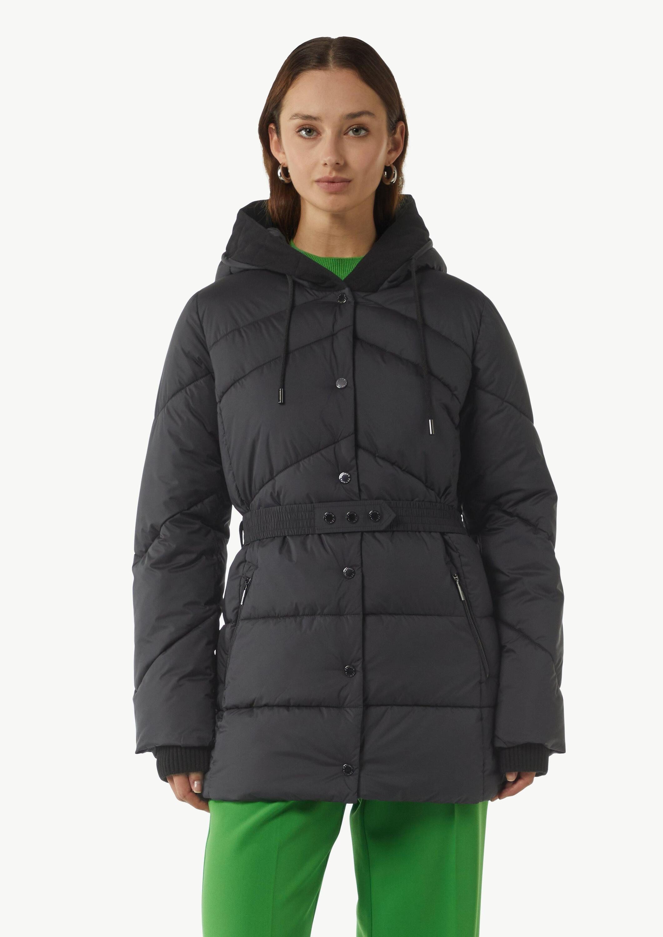comma Winterjacke Outdoor-Jacke Gesteppte Jacke mit Druckknöpfen günstig online kaufen