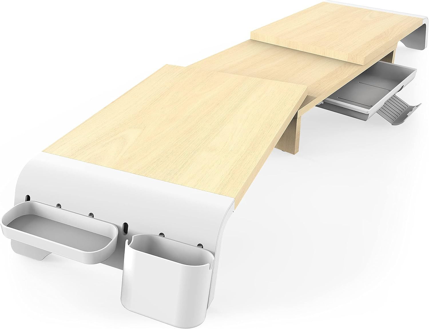 Fenge Monitorständer Dual Monitorständer, (mit Schublade)