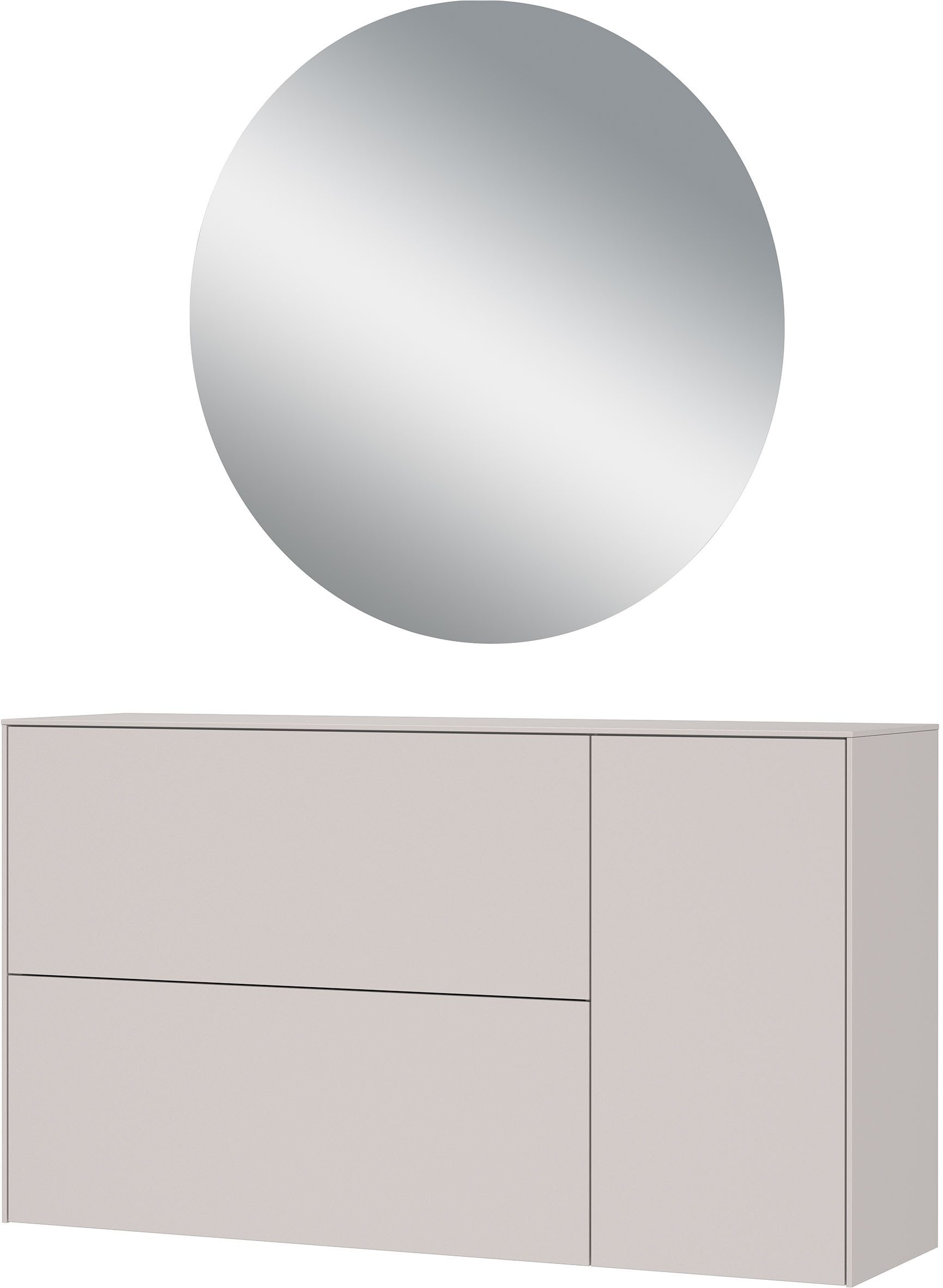 GERMANIA Garderoben-Set, (2-St), Tür rechts- und links montierbar