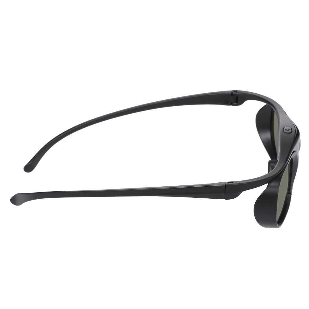 Link Stück Aktive mit 1 Schwarz 3D Brille, Beamer, 3D-Brille kompatibel DLP TPFNet 3D wiederaufladbare - - DLP Shutterbrille