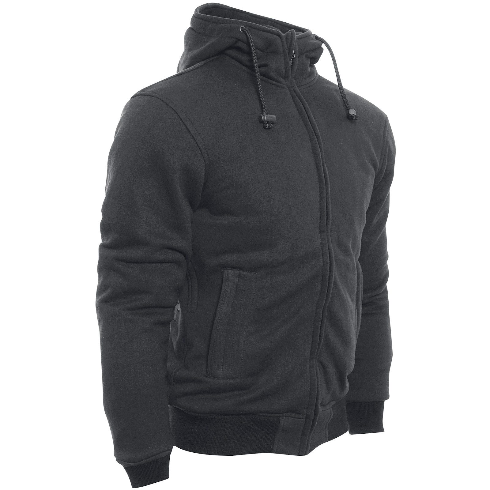Bores Motorradjacke Bores Safety 3 Baumwoll-Hoodie schwarz atmungsaktiv günstig online kaufen