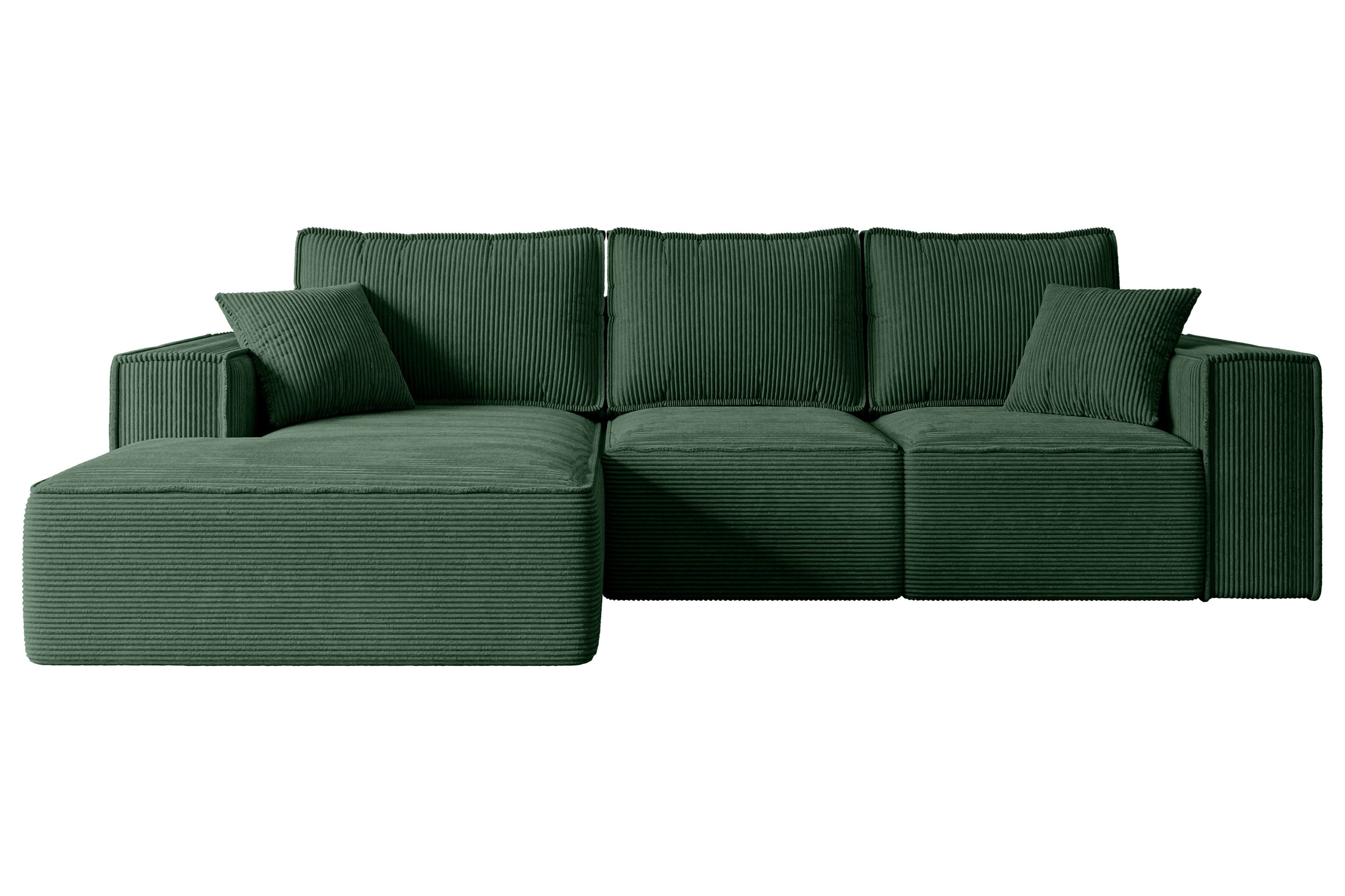 ALTDECOR Ecksofa SERRA-L-S, Couch mit Schlaffunktion, Wohnzimmer - Wohnland günstig online kaufen