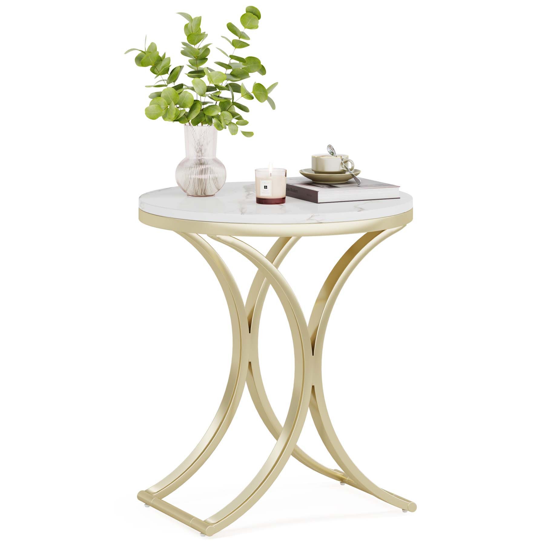 Tribesigns Beistelltisch Tribesigns Moderner Runder Beistelltisch