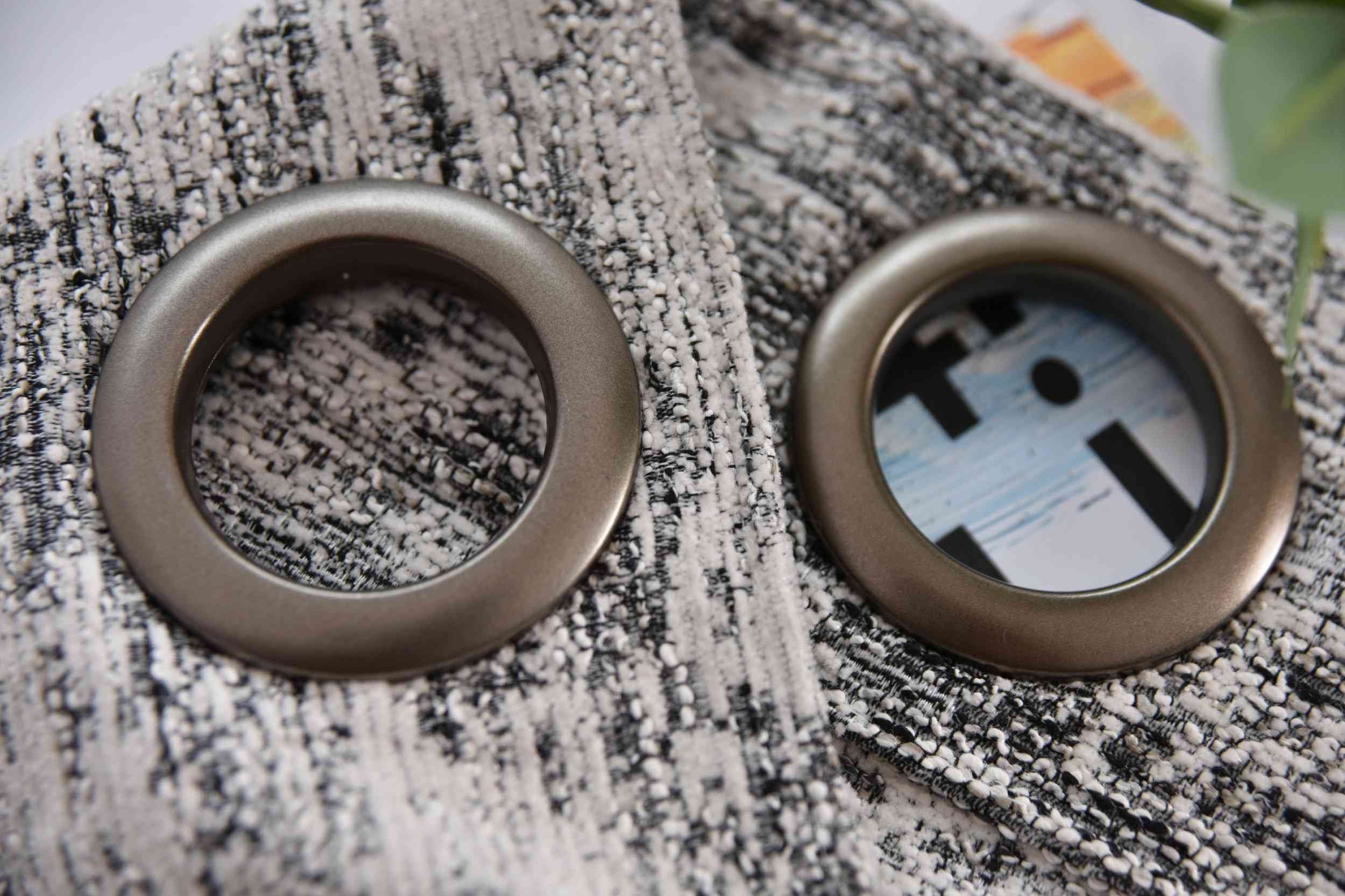 Gardinenbox Vorhang (2 St), Ösen, abdunkelnd, Jacquard, Wendevorhänge 245x1 günstig online kaufen