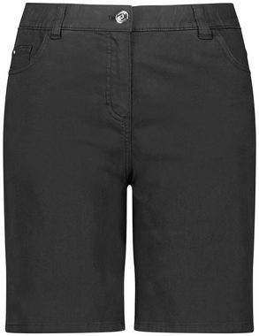 Samoon Stoffhose Shorts aus Baumwoll-Stretch