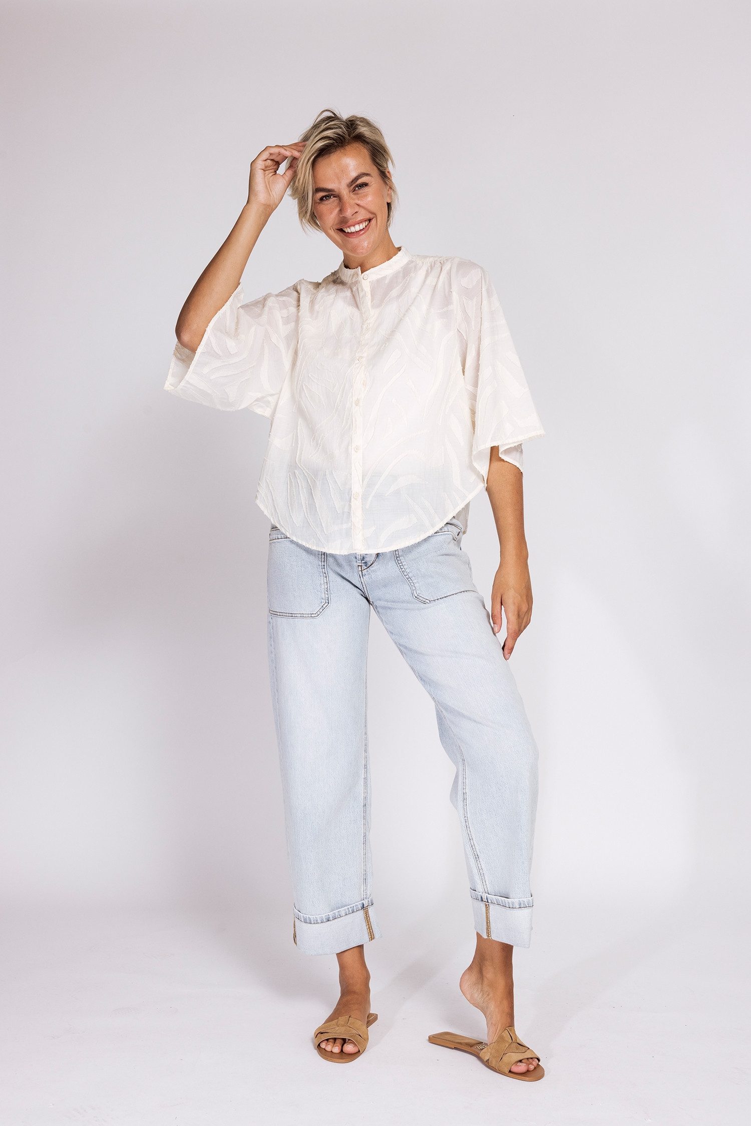 Zhrill Kurzarmbluse ZHSTEPH