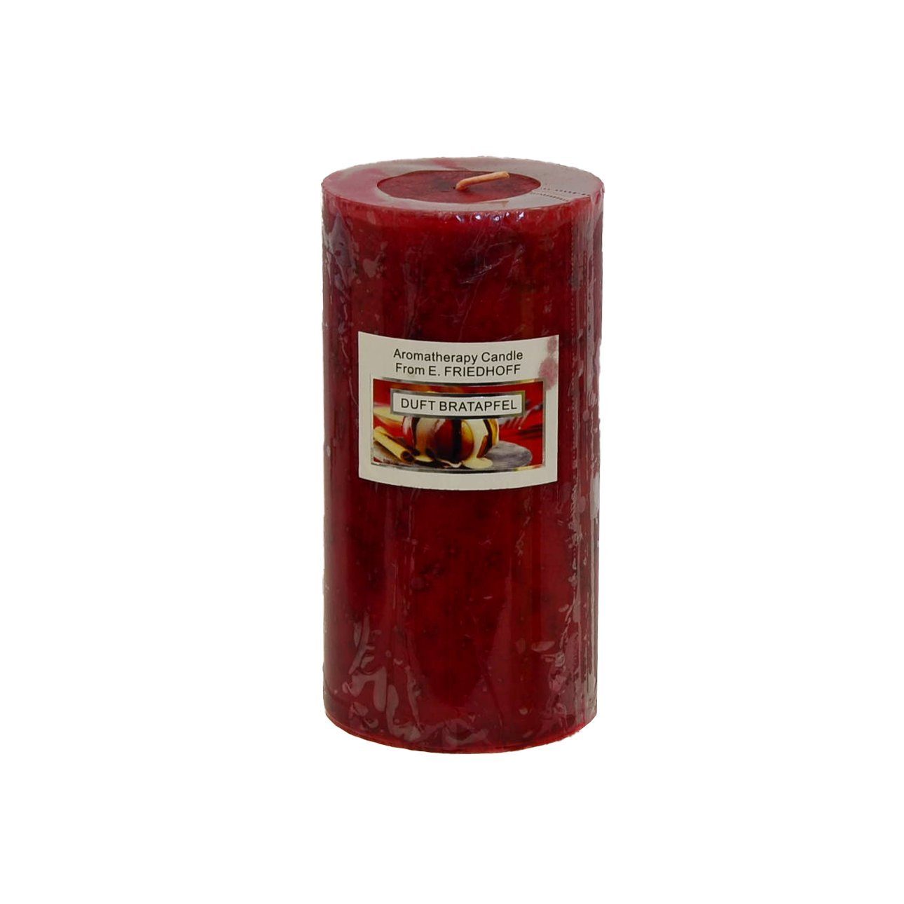 B&S Stumpenkerze Duftkerze Bratapfel 14 x Ø 7,3 cm günstig online kaufen