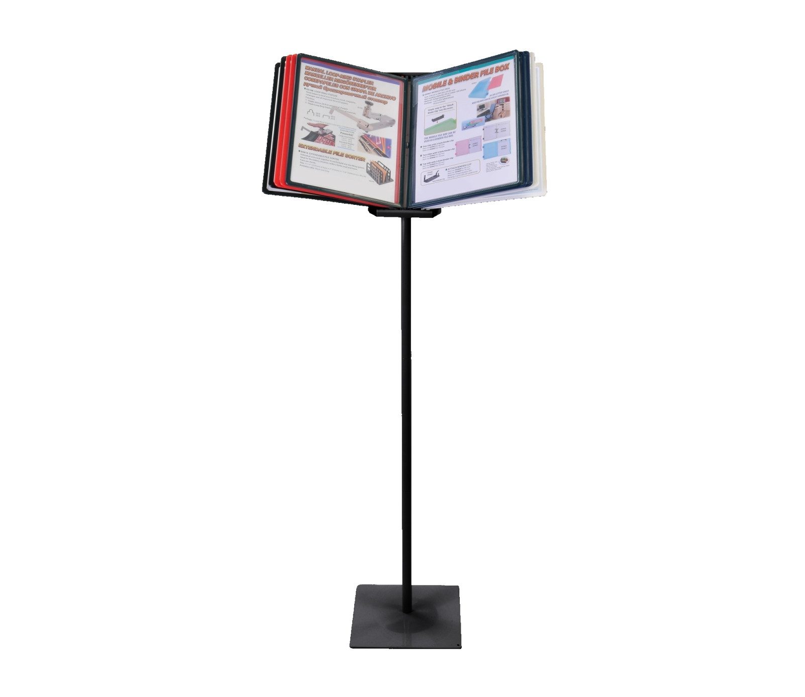 ProfiOffice Klemmtafel OfficeForce Präsentationständer mit Klapprahmen, Bodenständer