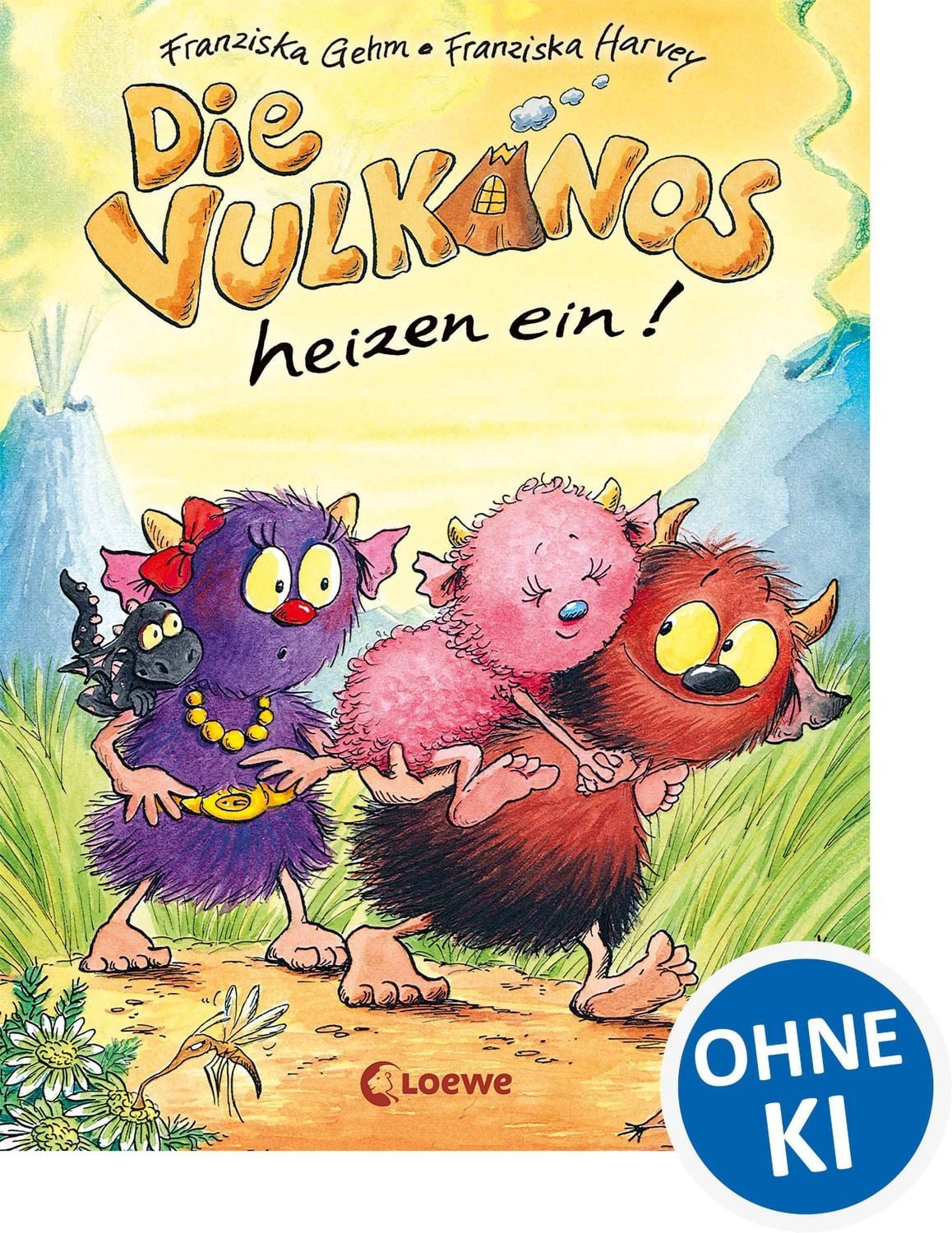 Die Vulkanos heizen ein! / Vulkanos Band 6 / Franziska Gehm, Lustiges Erstlesebuch für Mädchen und Jungen ab 7 Jahre