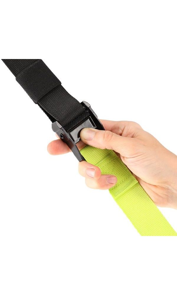 HMS Fitness Slingtrainer TX11 Set mit Trainingsbändern - schwarz/lime Fitnessband