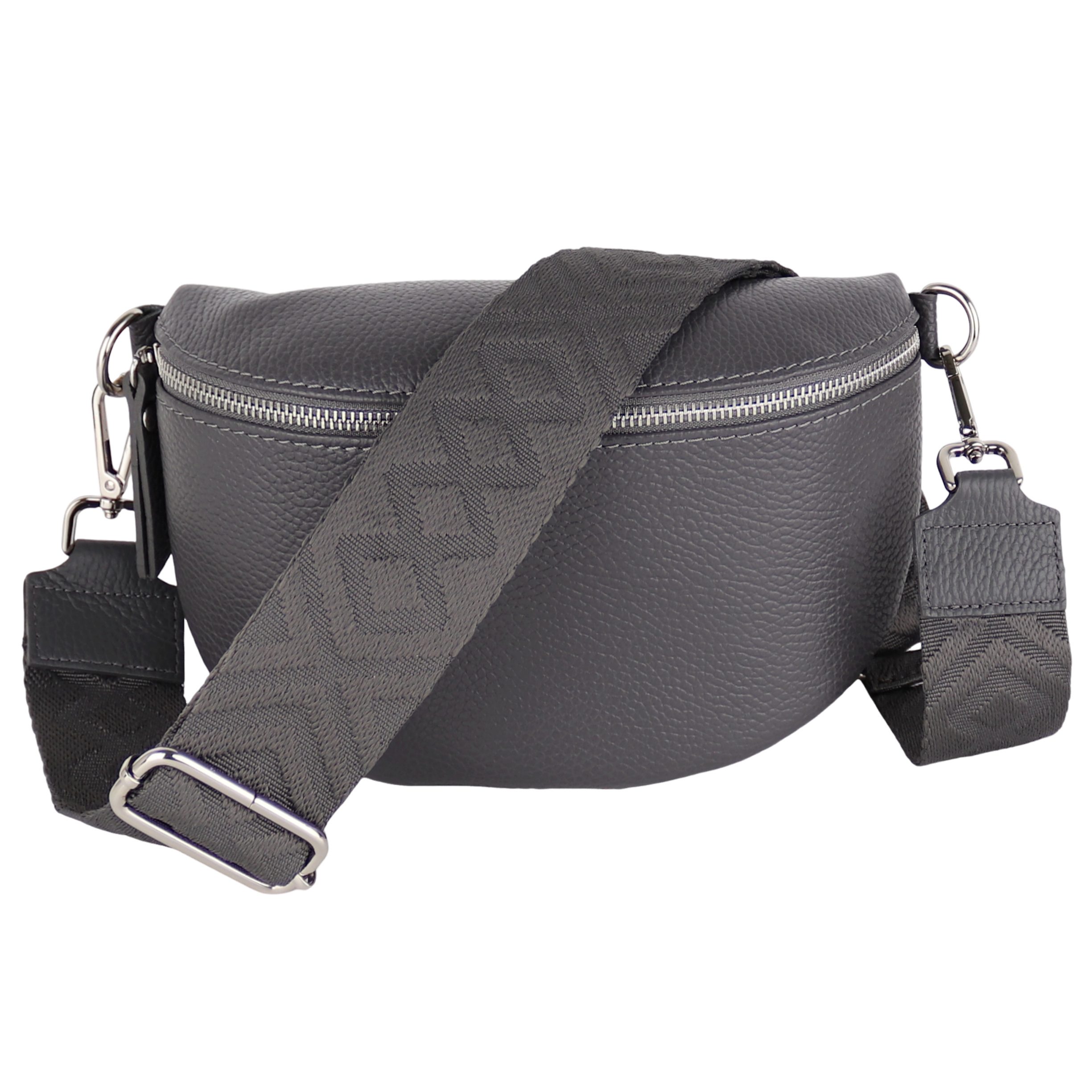 MIRROSI Bauchtasche Damen, Echtleder, Made in Italy, Umhängetasche, Brustta günstig online kaufen
