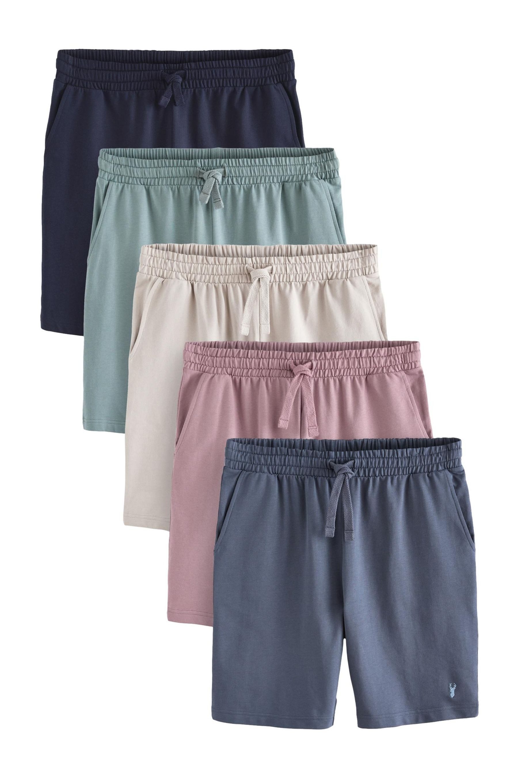 Next Schlafshorts Leichte Regular Fit Shorts im 5er-Pack (5-tlg) günstig online kaufen