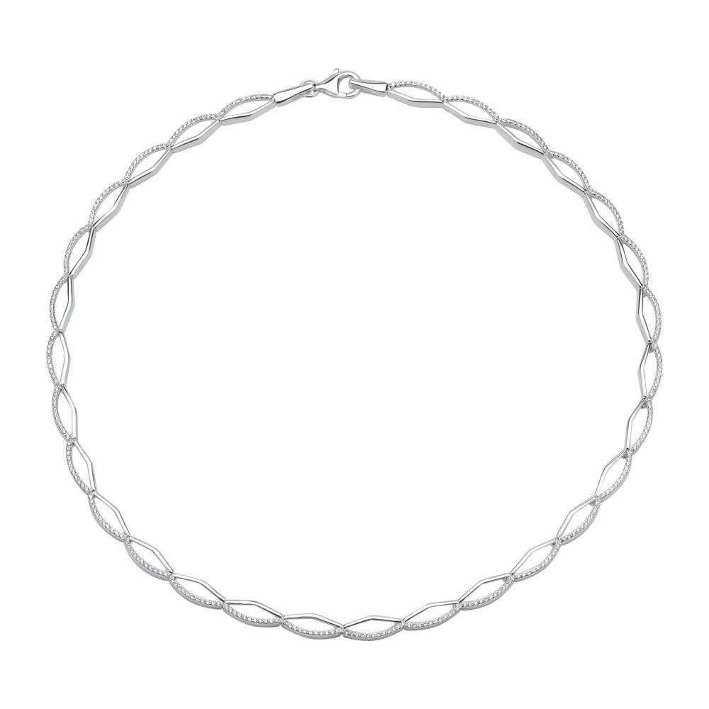 Unique Silberkette 925er Silber Collier ...