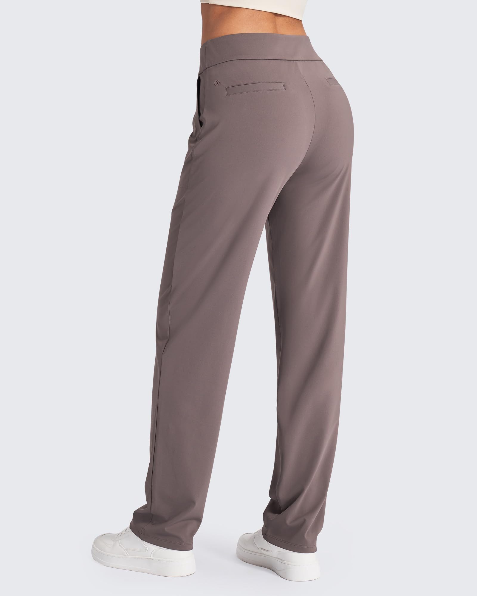 G4Free Jogginghose Damen Yogahose gerades Bein Stoffhosen hohe Taille Joggi günstig online kaufen