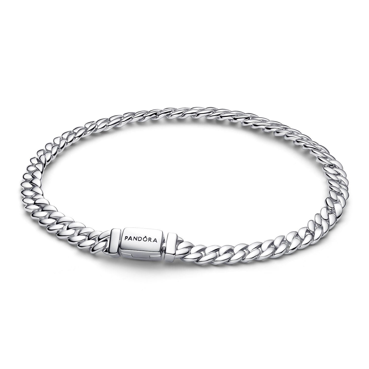 Pandora Gliederarmband Damenarmband Panzerkette Silber günstig online kaufen