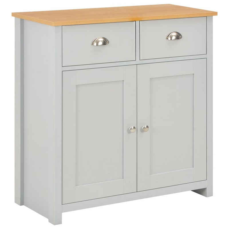 vidaXL Sideboard Sideboard Grau Sideboard Grau 79 x 35 x 81 cm (1 St)