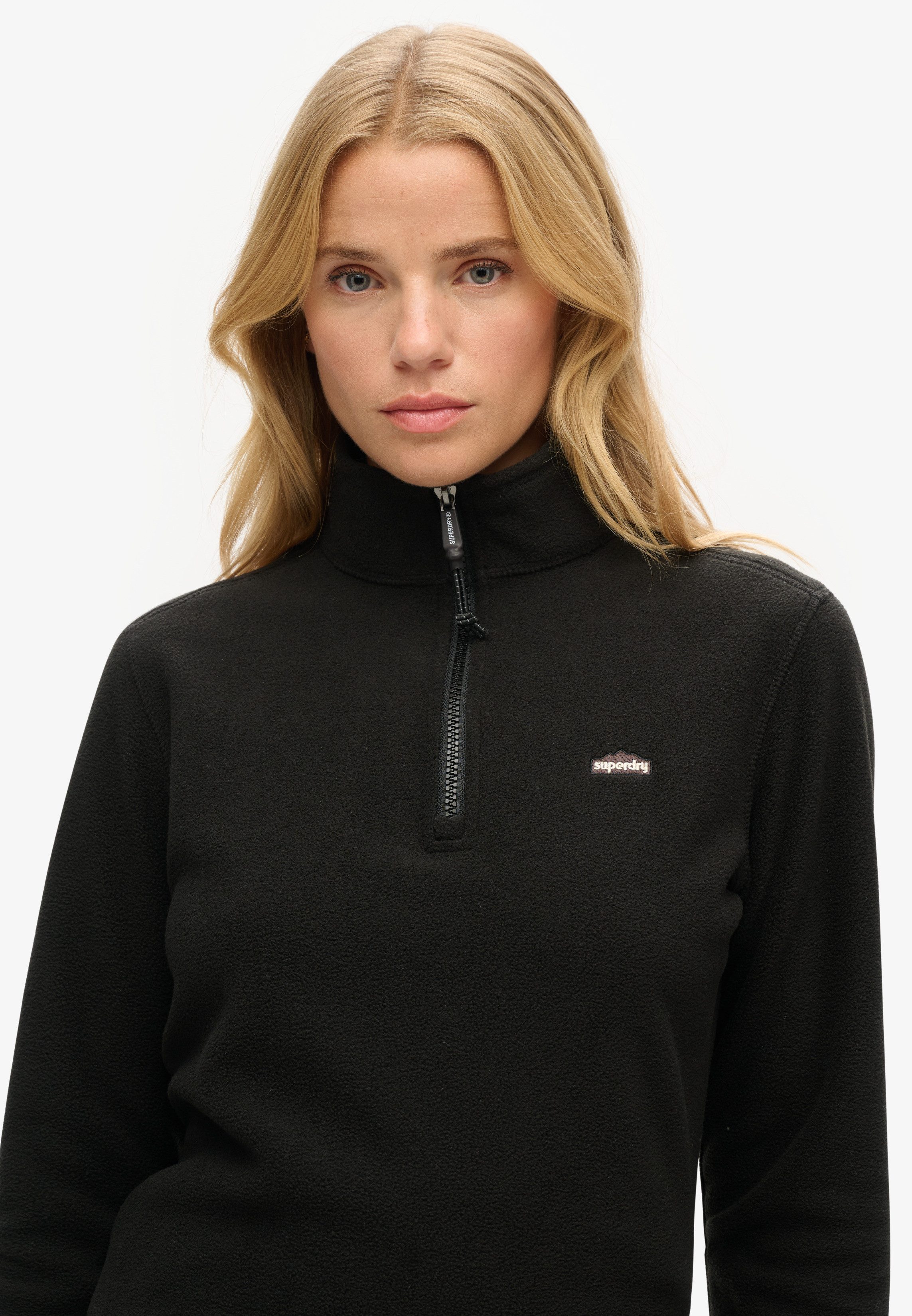 Superdry Fleecepullover POLAR FLEECE HALF ZIP