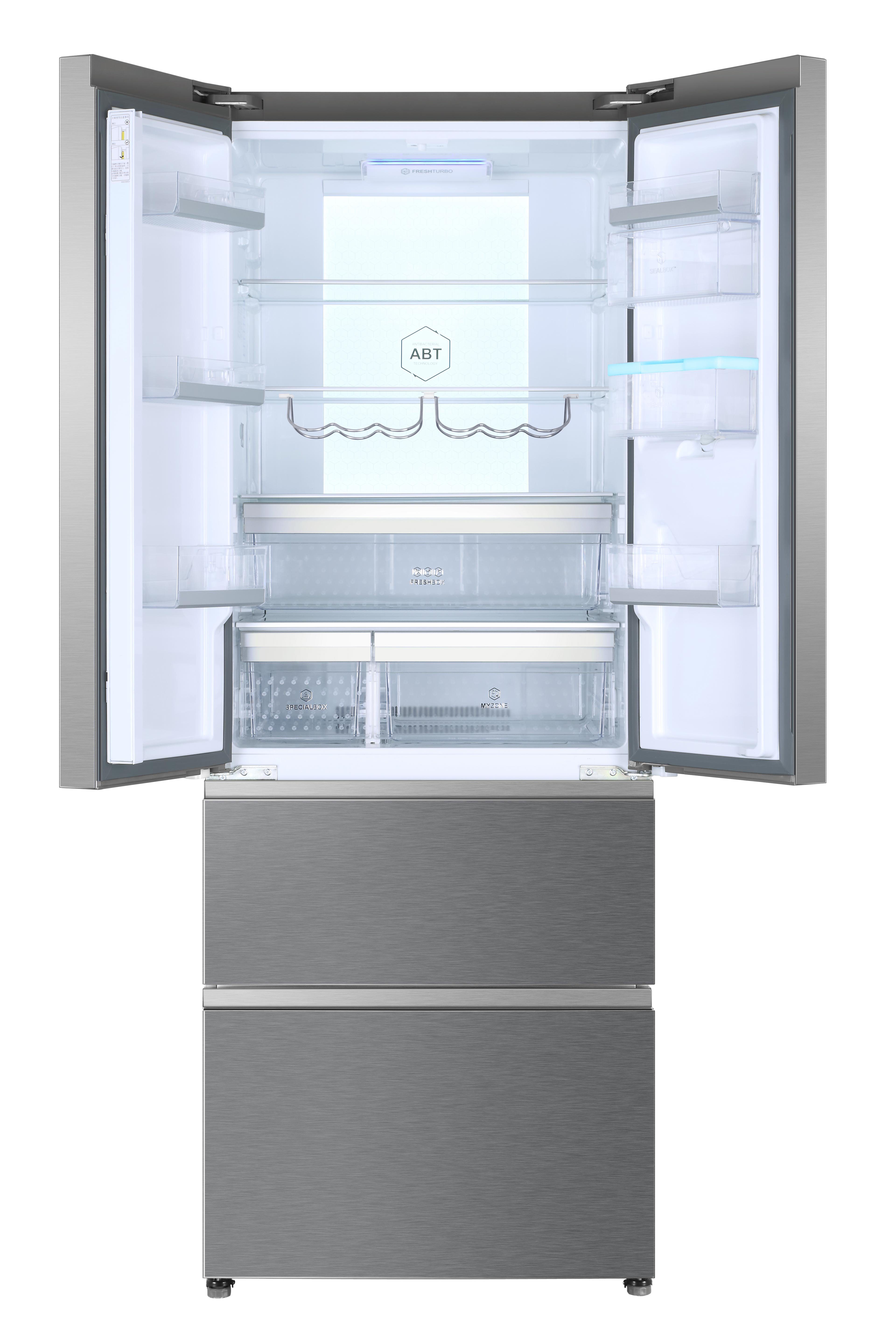 Haier Kühlschrank French Door cm 190.5 70 hoch, Wasserspender Cool Frost,Instant Total mit breit, B3FE788CPJW, Wassertank No cm Box