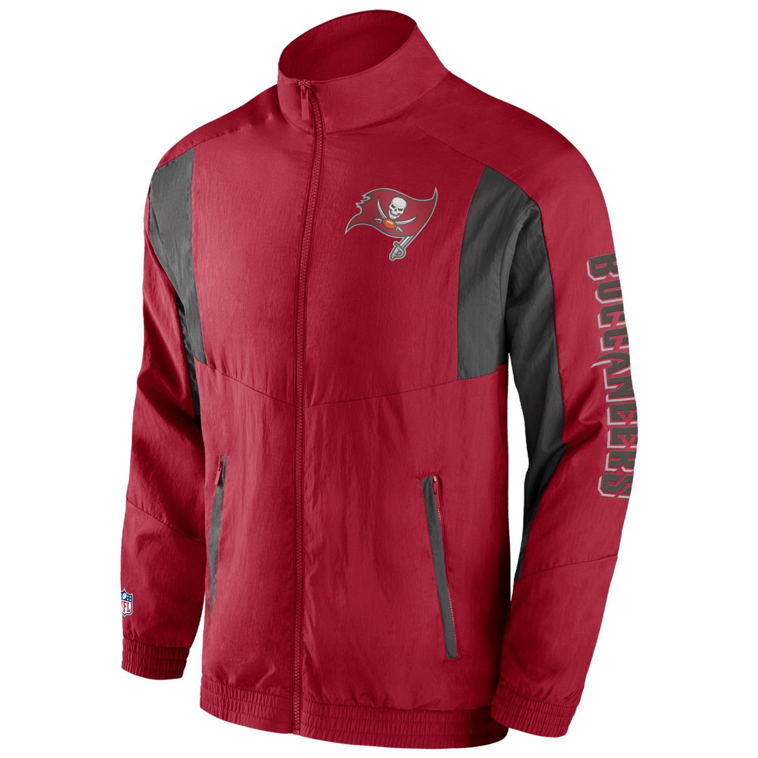 Fanatics Windbreaker Tampa Bay Buccaneers Foundation Crinkle Track Jack