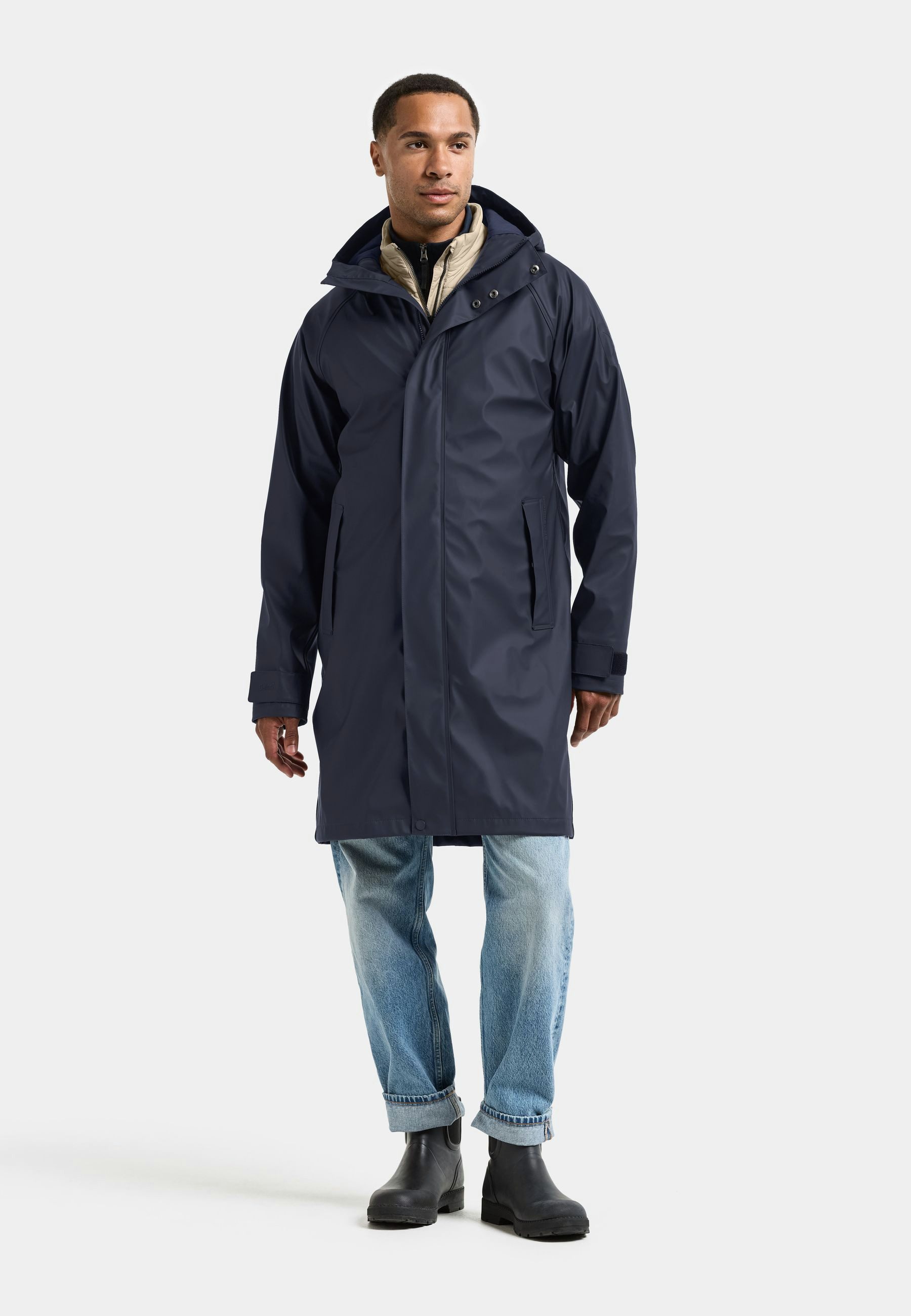 Didriksons Regenjacke Herren Regenmantel Wasserdicht NOAH mit Kapuze mit Ta günstig online kaufen