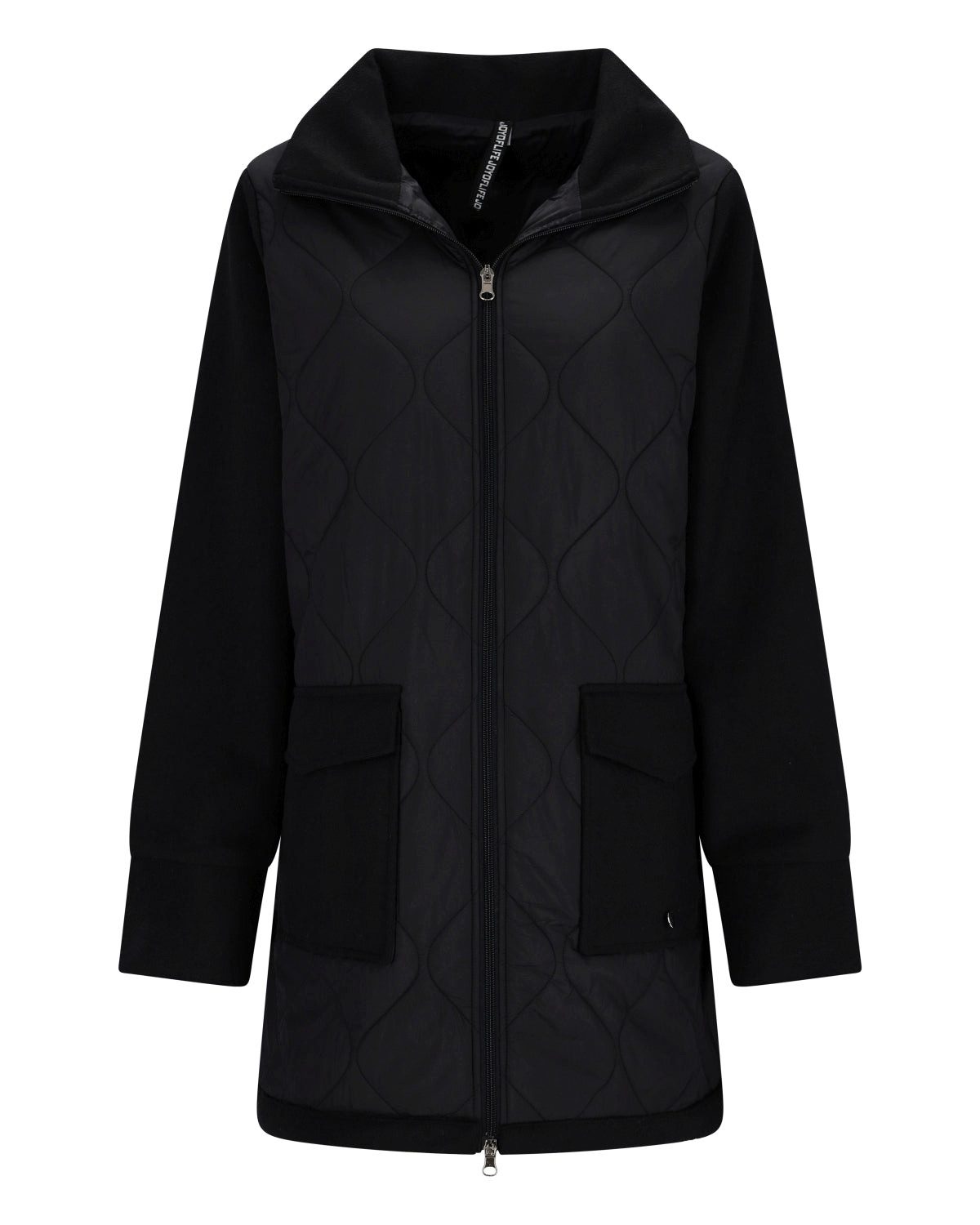 Hajo Kurzmantel Kurzmantel Stehkragen