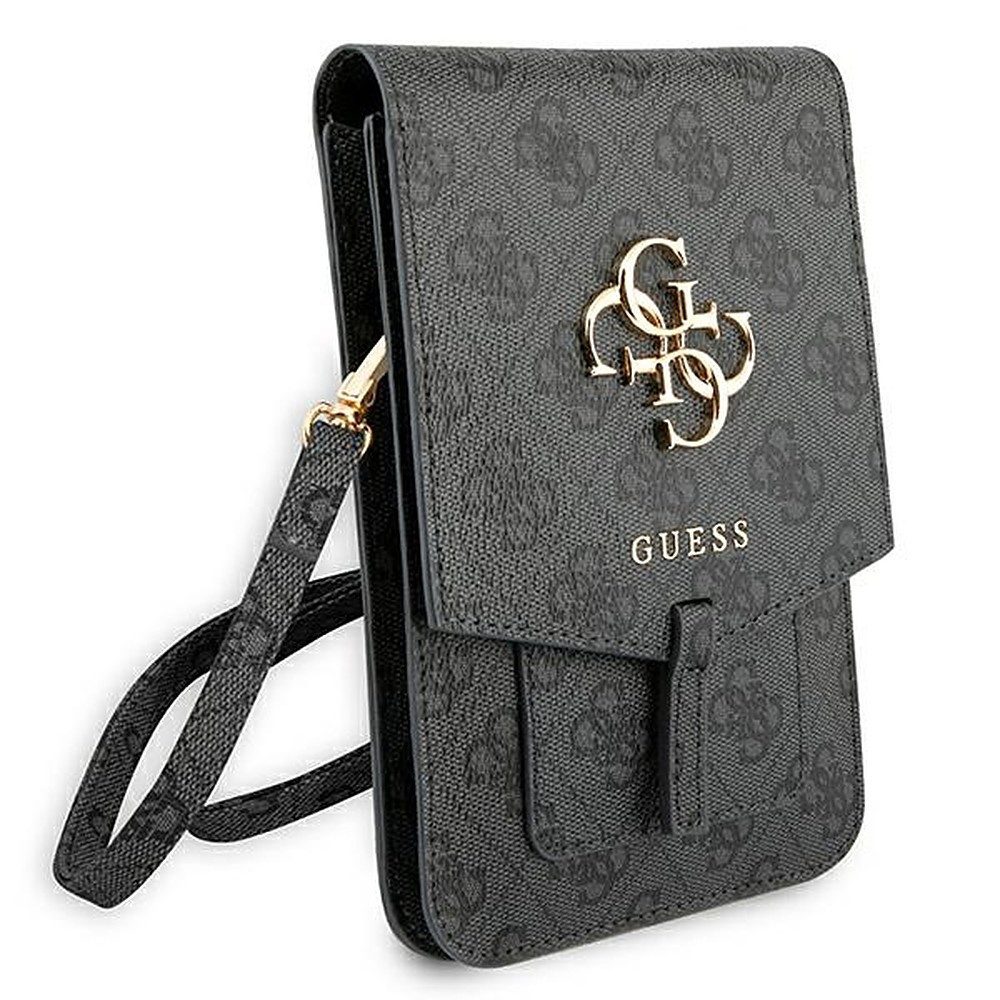Guess Handtasche Handtasche Damentasche (Spar-Set, 1-tlg., 18 x 12 cm elegant), 4G-Logo, Magnetverschluss, abnehmbarer Riemen