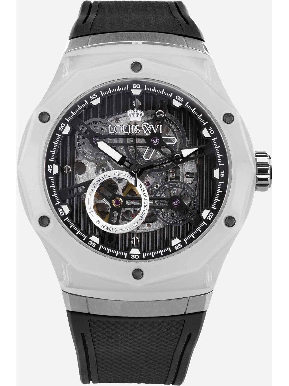 LOUIS XVI Automatikuhr Louis XVI LXVI3821 Herrenuhr La Lumière Automatik 45mm 5ATM Louis XVI LXVI3821 Herrenuhr La Lumière Automatik 45mm 5ATM