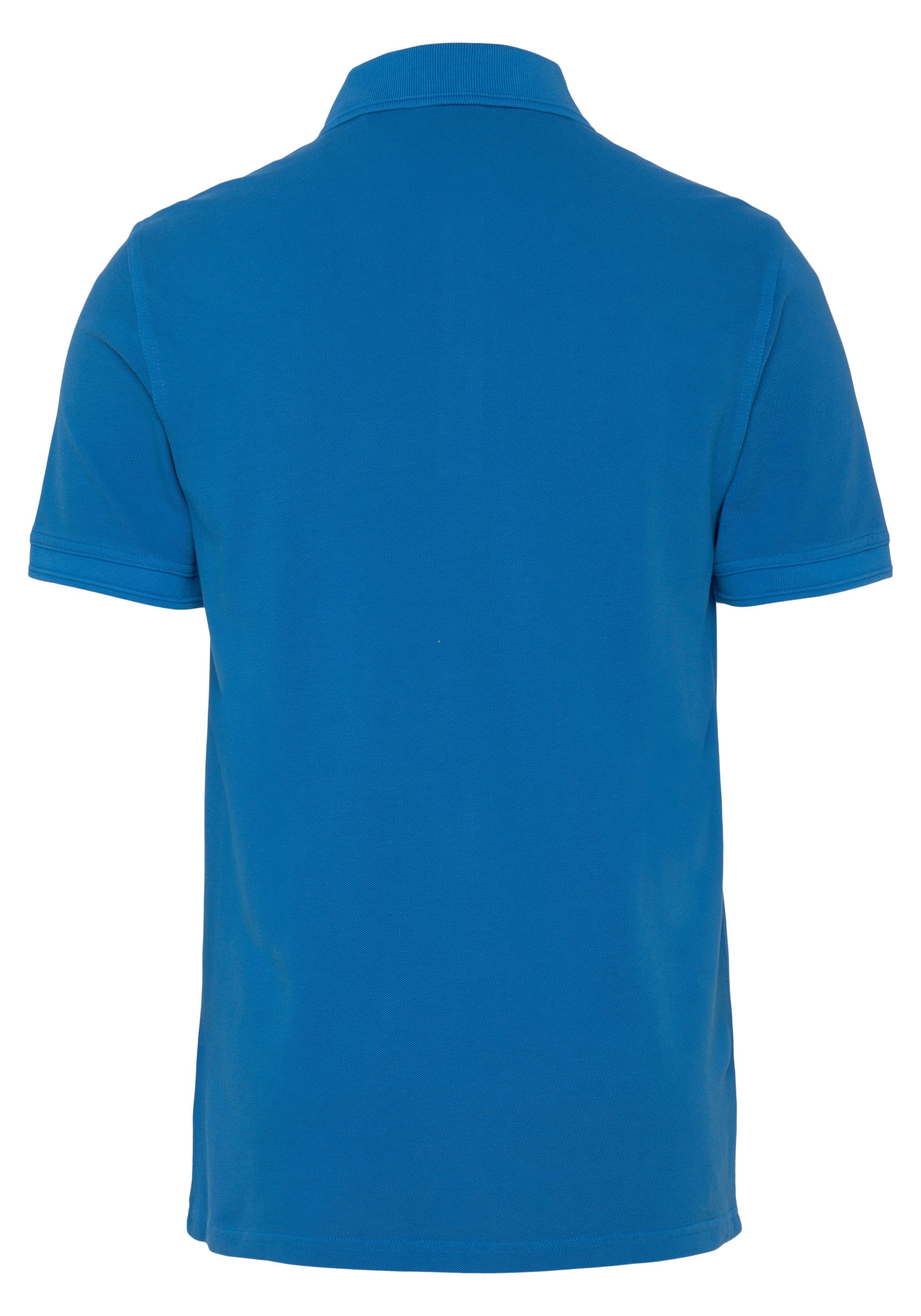 BOSS ORANGE Poloshirt mit Prime dezentem Brust der Open_Blue1 01 10203439 Logoschriftzug auf