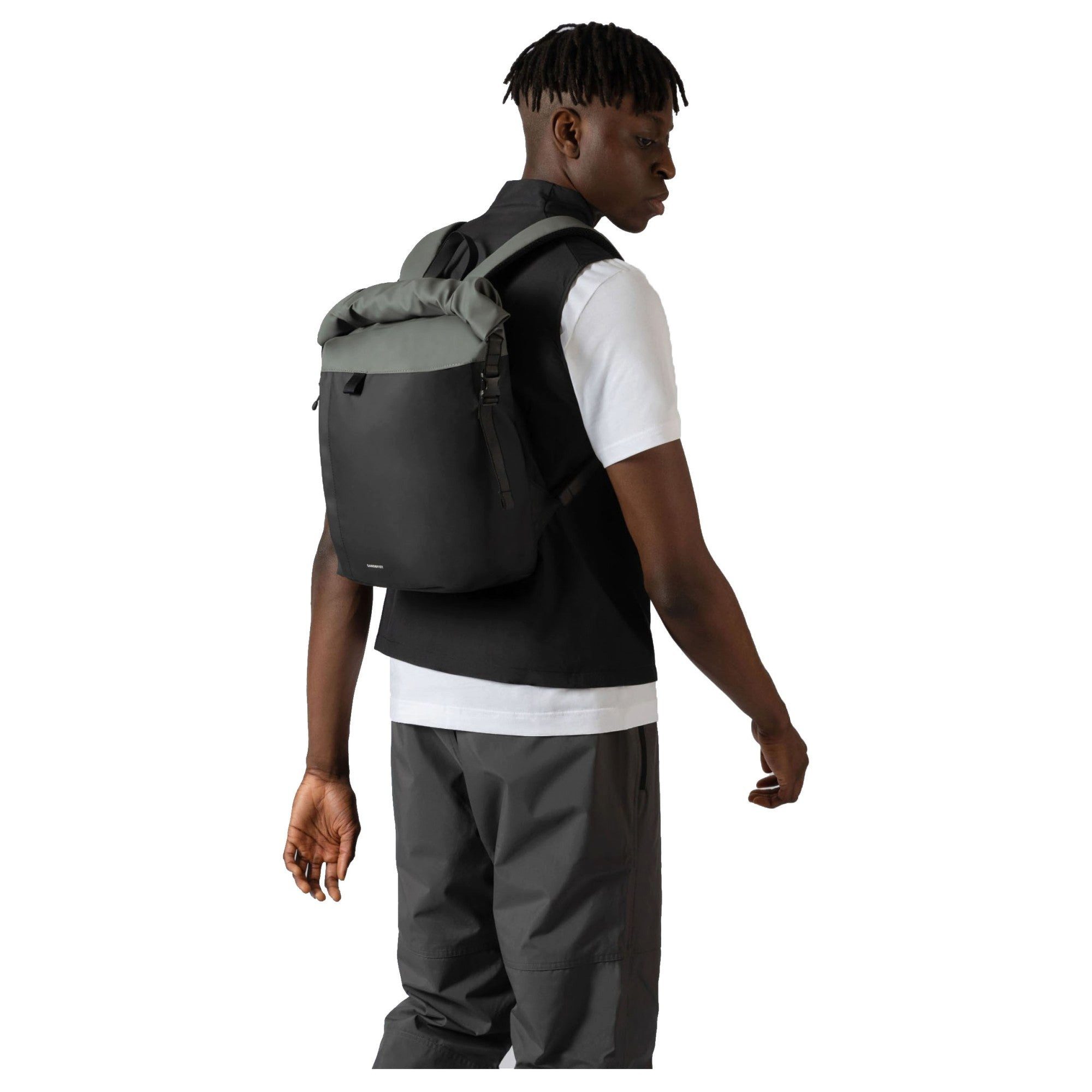 Sandqvist Laptoprucksack Konrad - Rucksack 14" 56 cm (multi dark)