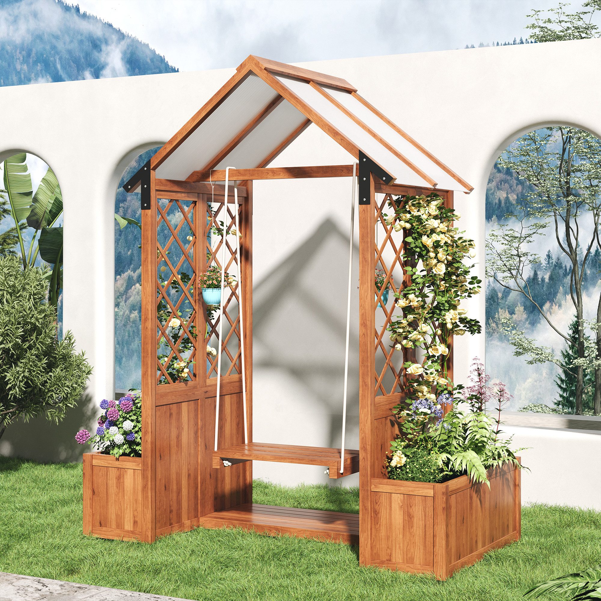 HAUSS SPOLE Blumenkasten Schaukel, Pflanzgefäß mit günstig online kaufen