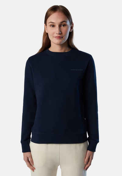 North Sails Sweatshirt Sweatshirt mit Brust-Print mit sportivem Design