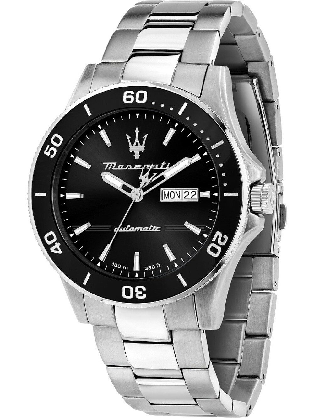 MASERATI Automatikuhr Maserati R8823100004 Herrenuhr Competizione Automatik 43mm 10ATM Maserati R8823100004 Herrenuhr Competizione Automatik 43mm 10ATM
