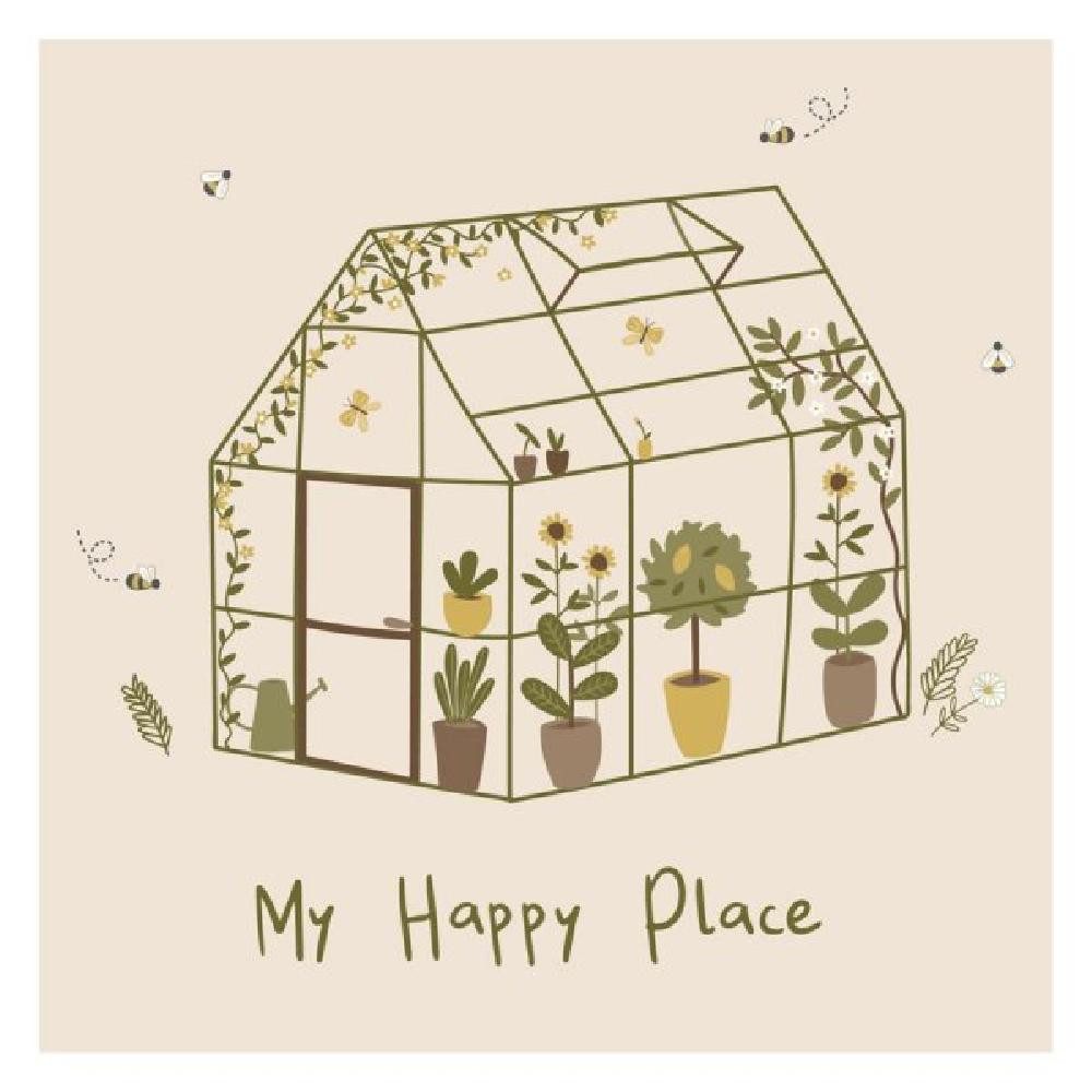 Ib Laursen Serviettenhalter Ib Laursen Servietten Treibhaus (33x33cm) (20-teilig)